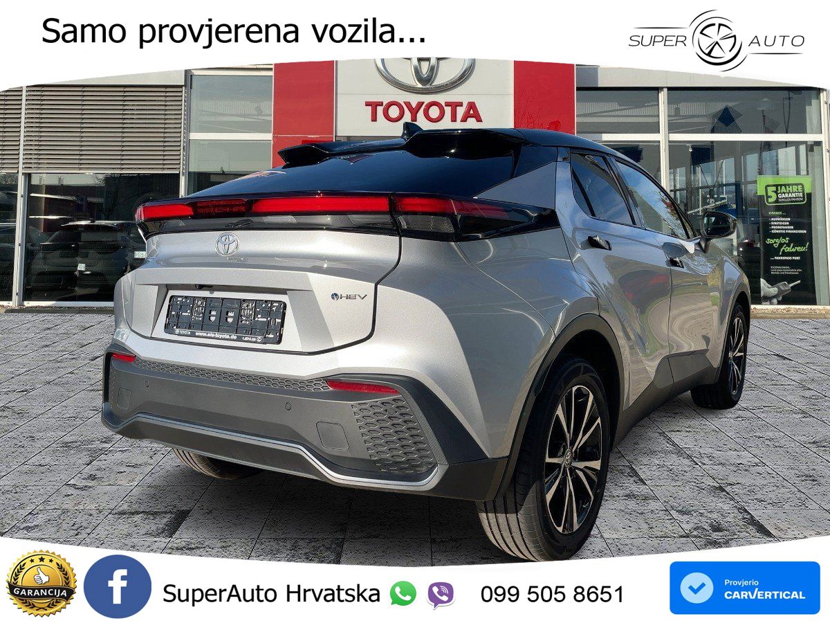 Toyota C-HR 2.0 (198 KS) Hybrid e-CVT Team Deutschland LED+GR SJED+ACC