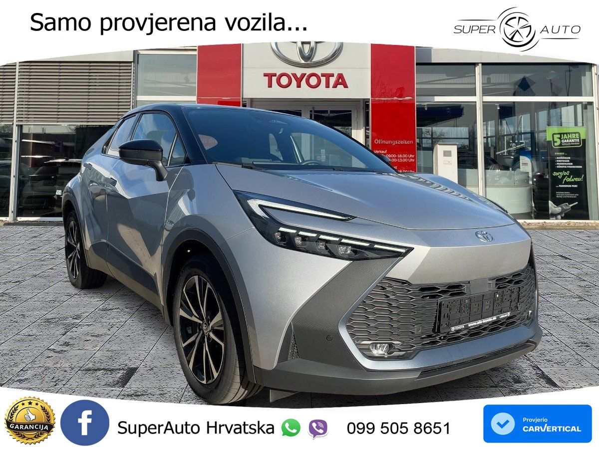 Toyota C-HR 2.0 (198 KS) Hybrid e-CVT Team Deutschland LED+GR SJED+ACC