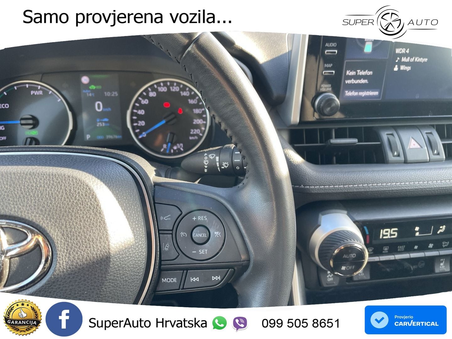 Toyota RAV4 2.5 (218 KS) Hybrid e-CVT LED+GR SJED+ACC