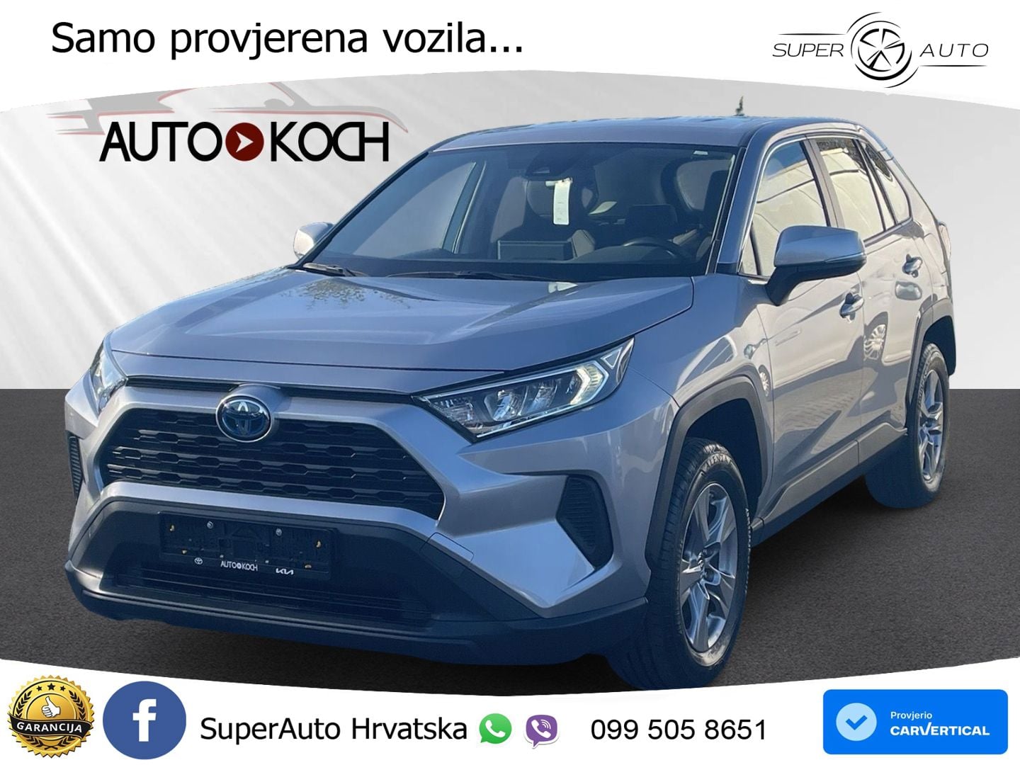 Toyota RAV4 2.5 (218 KS) Hybrid e-CVT LED+GR SJED+ACC