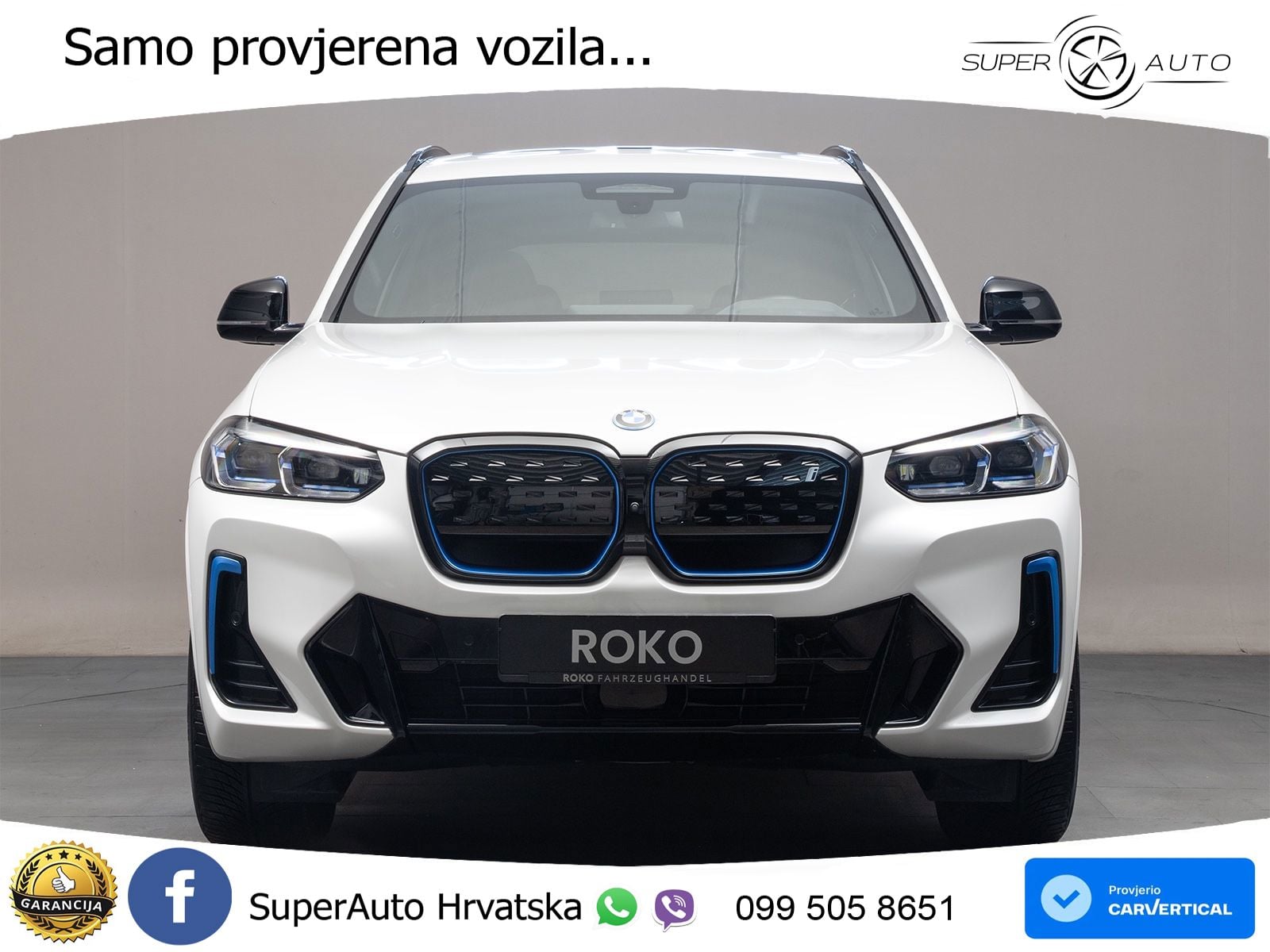 BMW iX3 80 kWh (286 KS) M Sport ACC+HEAD+GR SJED+360+PANO