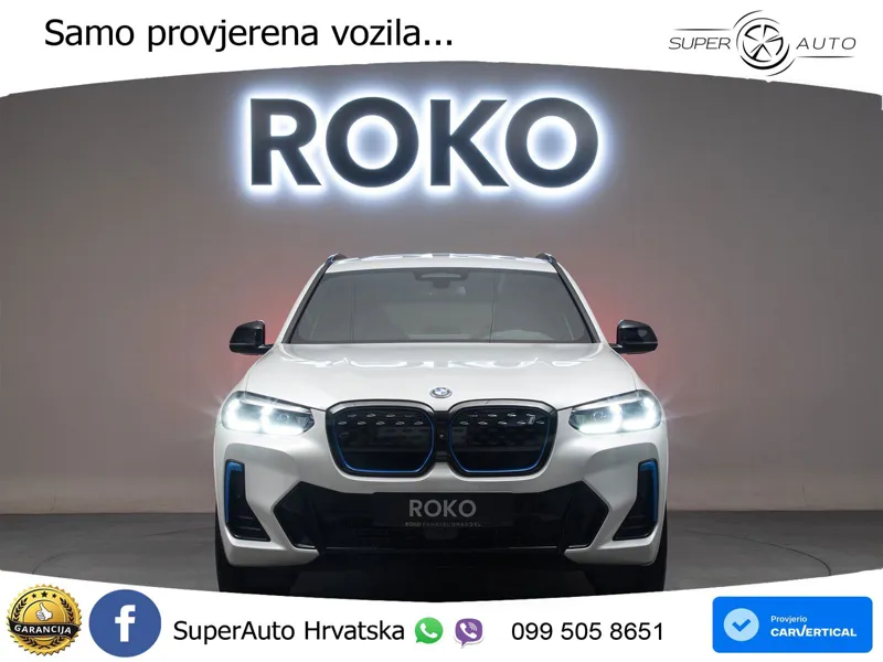 BMW iX3 80 kWh (286 KS) M Sport ACC+HEAD+GR SJED+360+PANO
