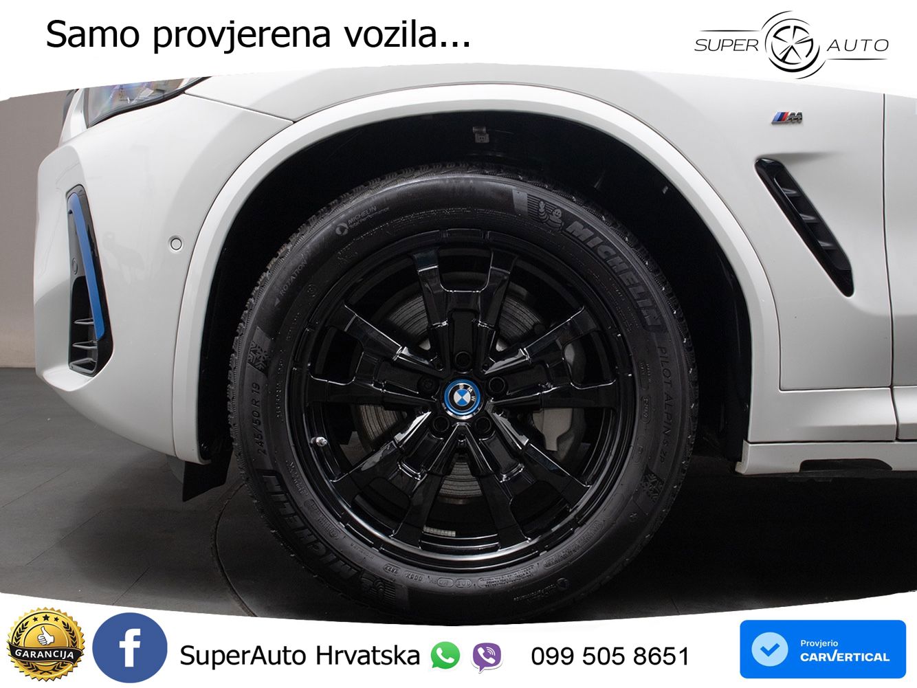 BMW iX3 80 kWh (286 KS) M Sport ACC+HEAD+GR SJED+360+PANO