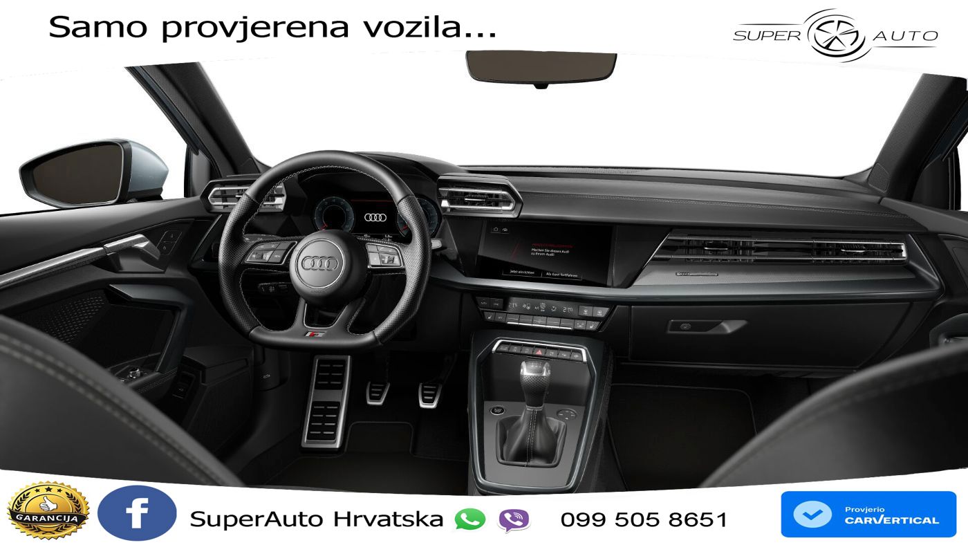 Audi A3 Limuzina 30 TFSI (116 KS) LED+GR SJED+ACC