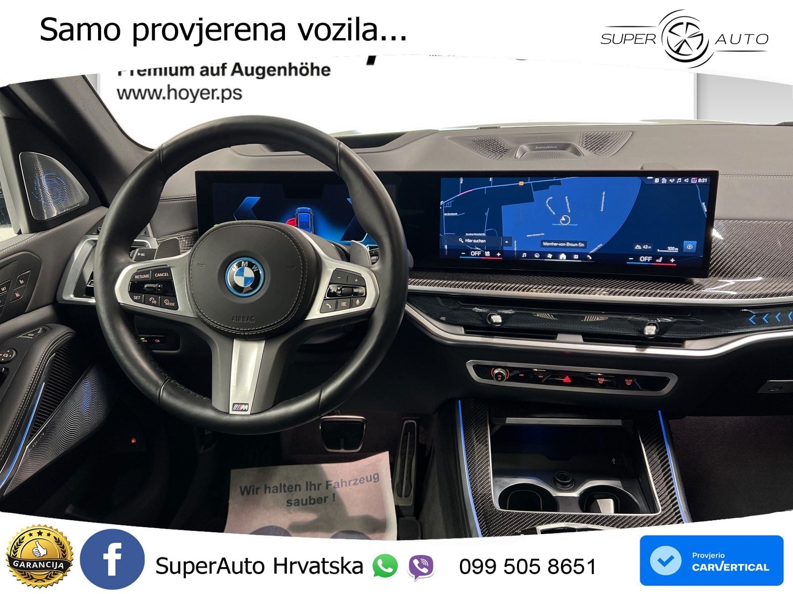 BMW X5 50e (489 KS) xDrive Steptronic M Sport LED+GR SJED+ACC
