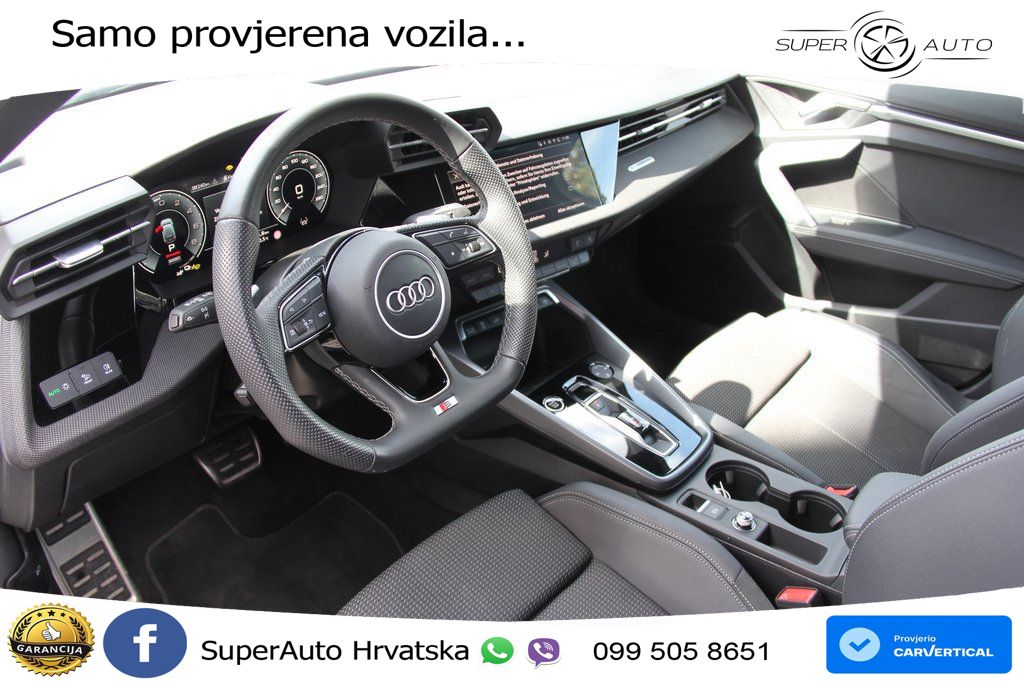 Audi A3 40 TFSIe (204 KS) S tronic S line LED+ACC