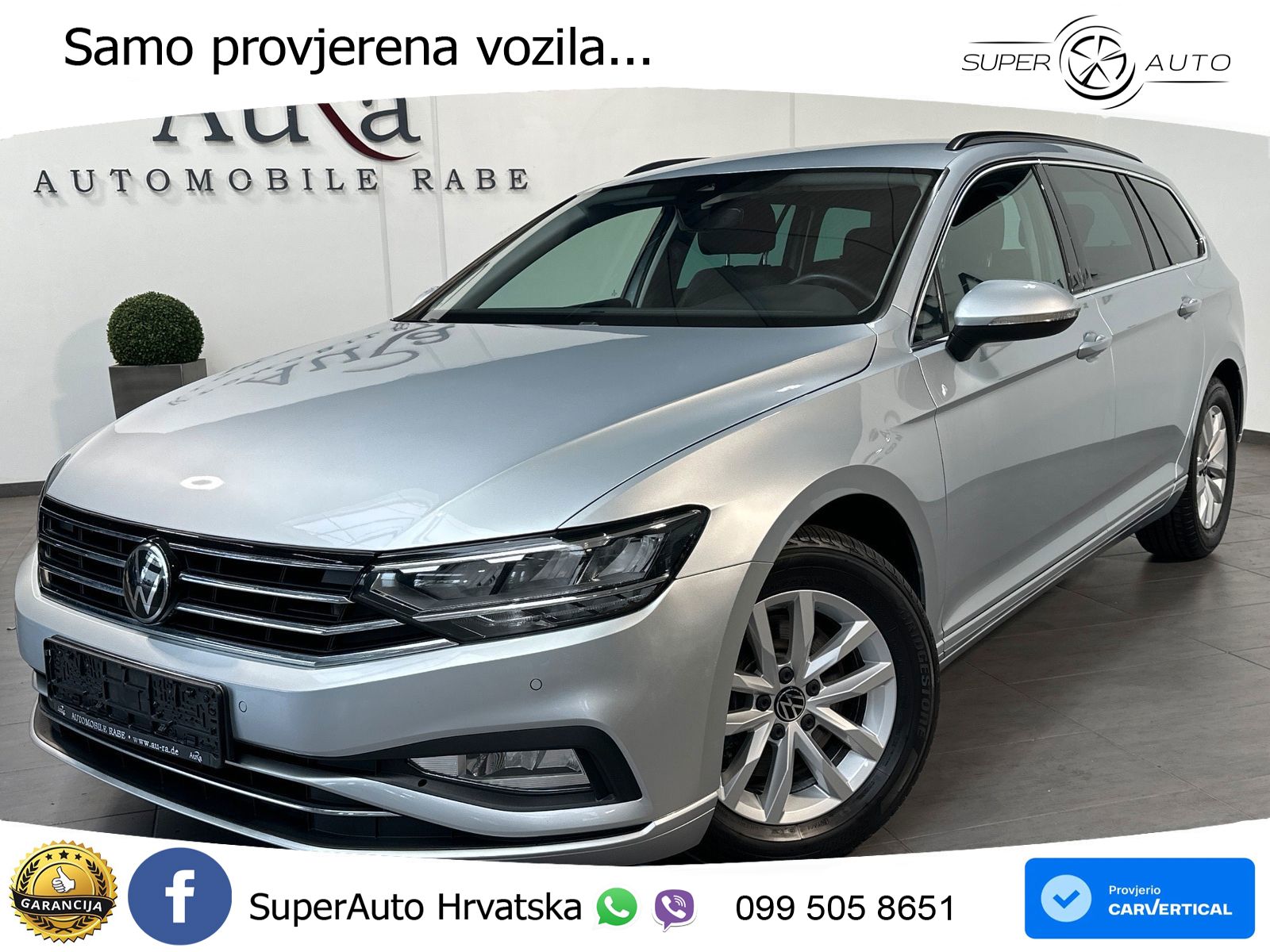 Volkswagen Passat Variant 2.0 TDI (150 KS) DSG Business LED+GR SJED+ACC