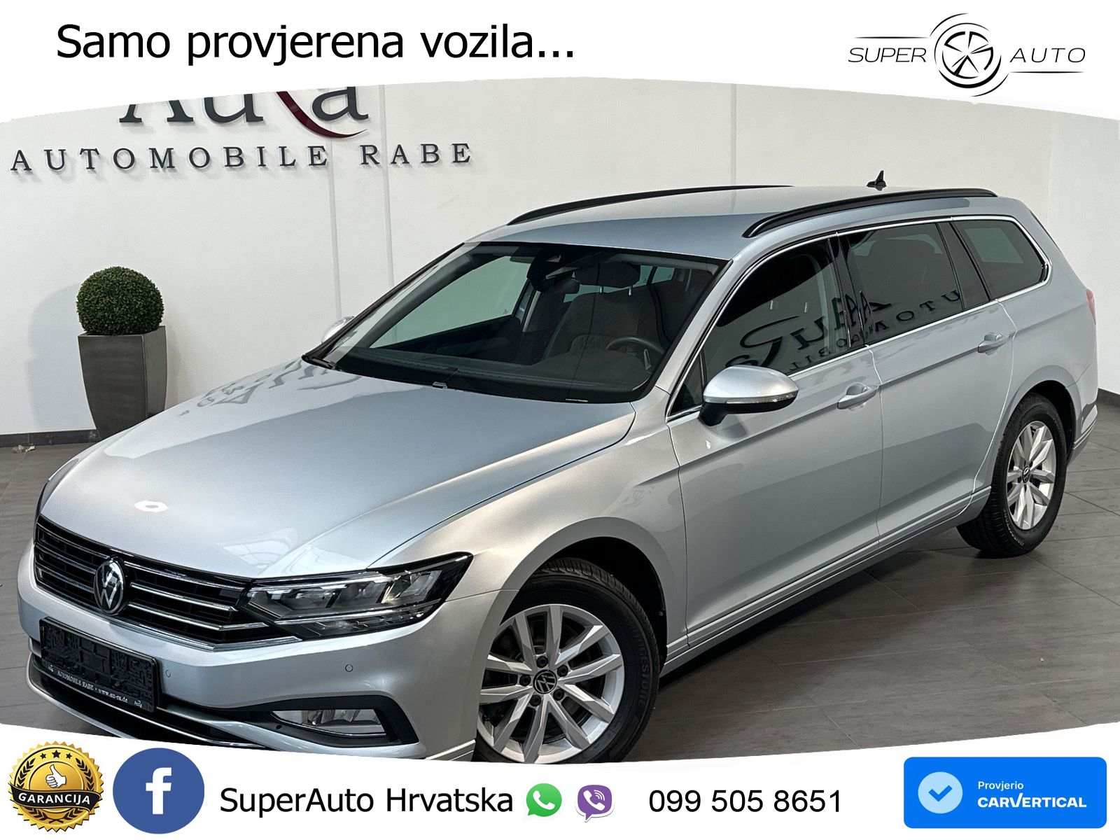 Volkswagen Passat Variant 2.0 TDI (150 KS) DSG Business LED+GR SJED+ACC