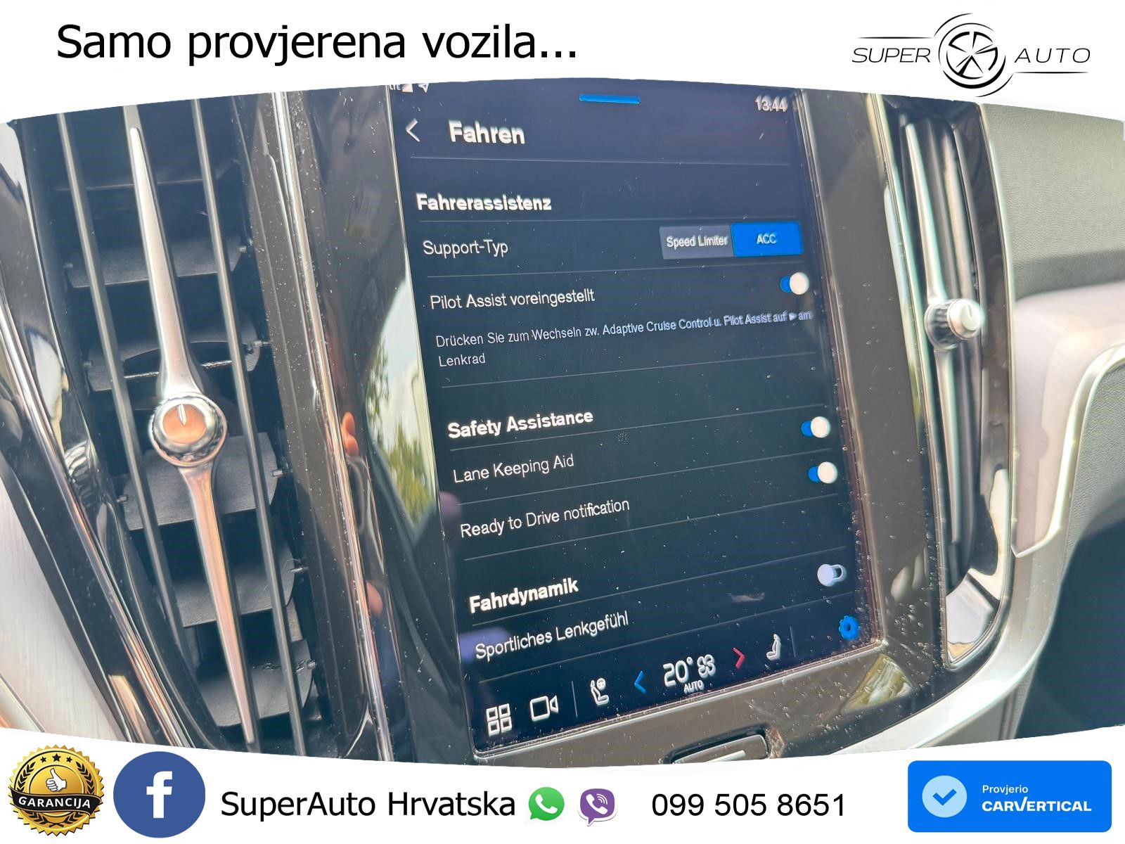 Volvo V60 2.0 B3 DCT LED+GR SJED+ACC