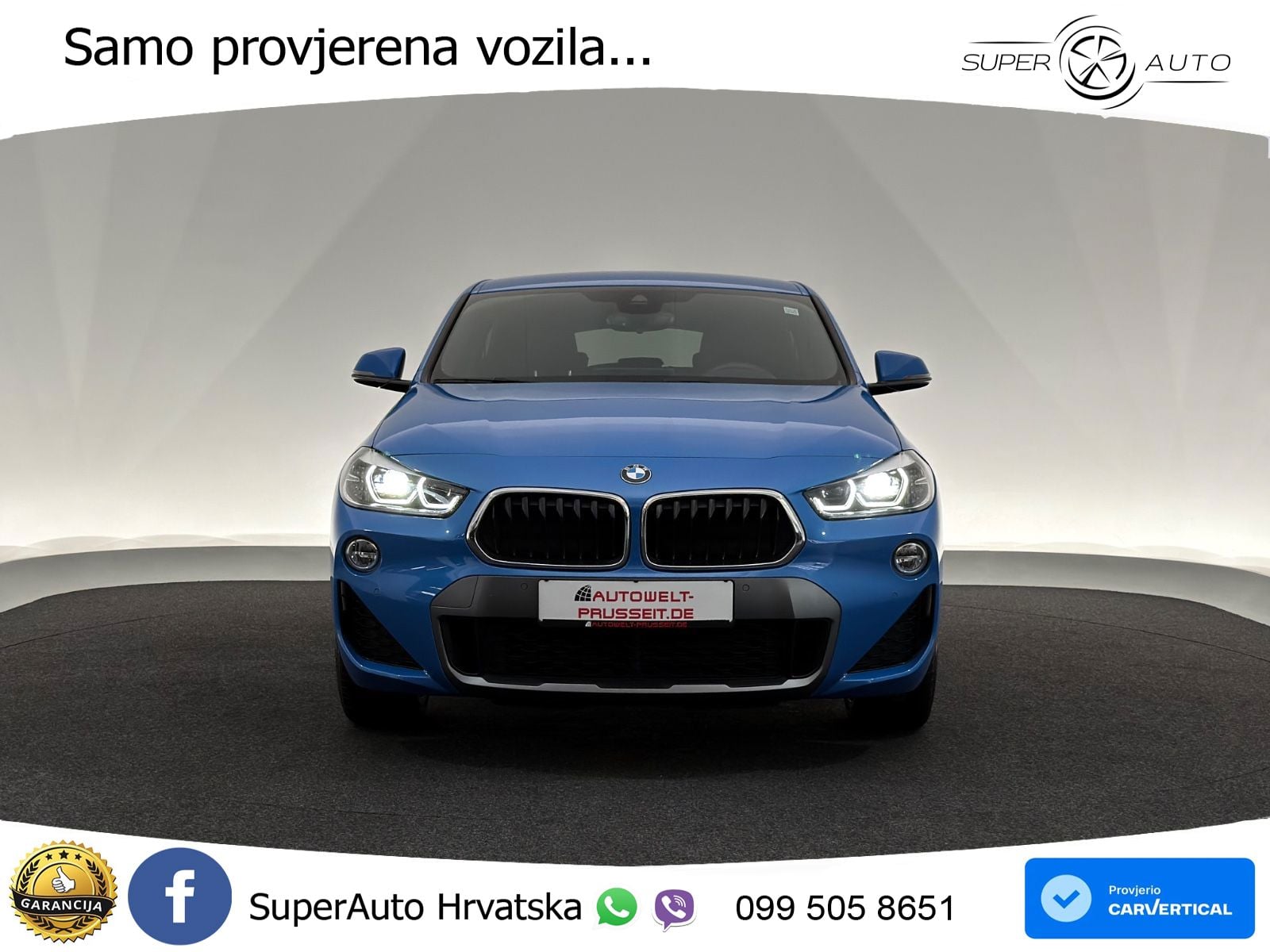 BMW X2 sDrive18d Steptronic M Sport LED+GR SJED+ACC