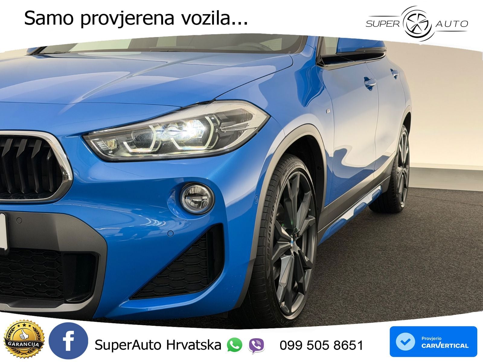 BMW X2 sDrive18d Steptronic M Sport LED+GR SJED+ACC