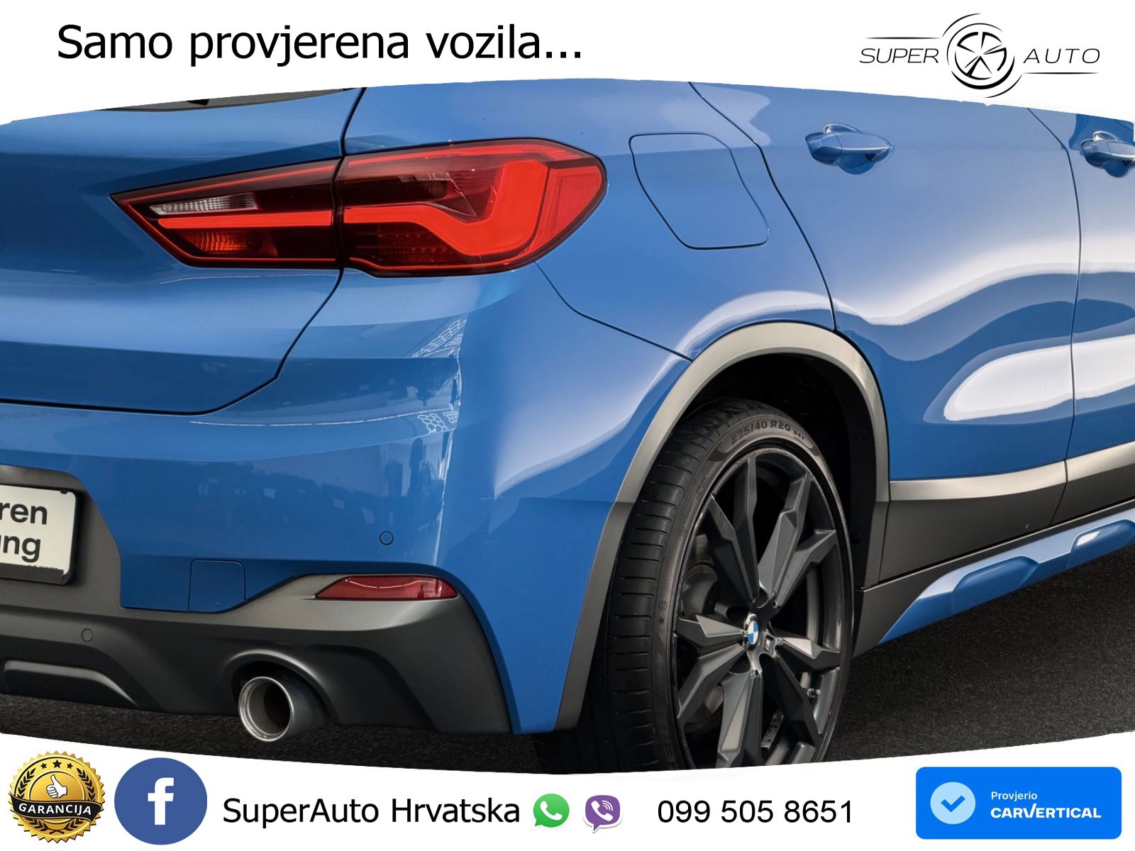 BMW X2 sDrive18d Steptronic M Sport LED+GR SJED+ACC