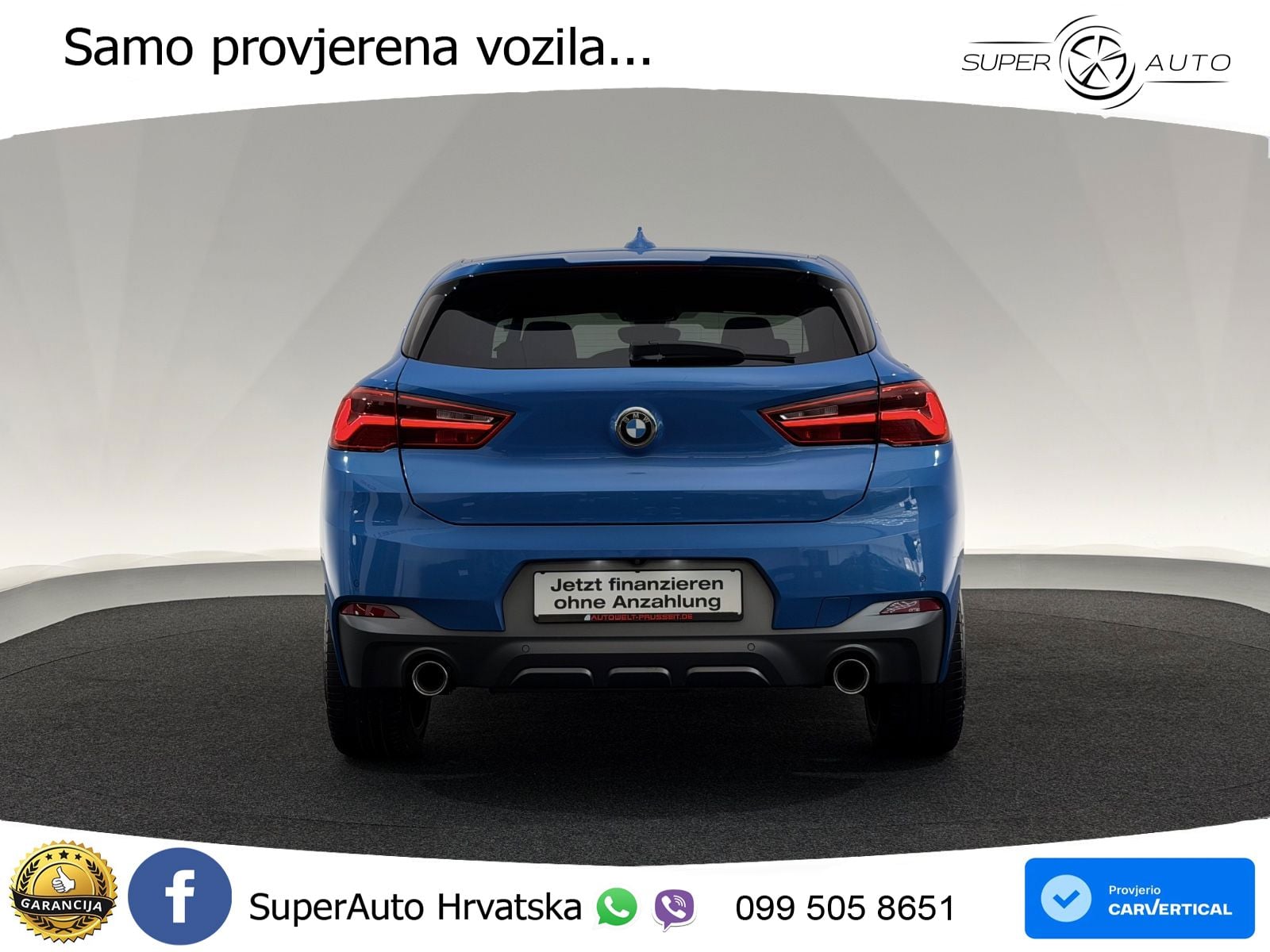 BMW X2 sDrive18d Steptronic M Sport LED+GR SJED+ACC