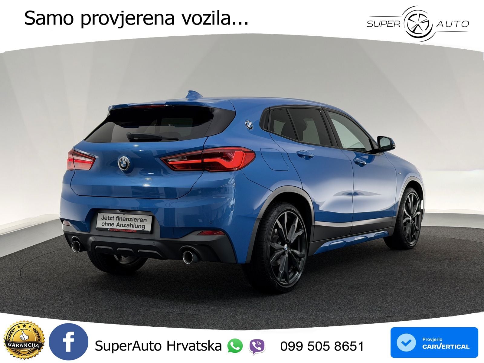 BMW X2 sDrive18d Steptronic M Sport LED+GR SJED+ACC