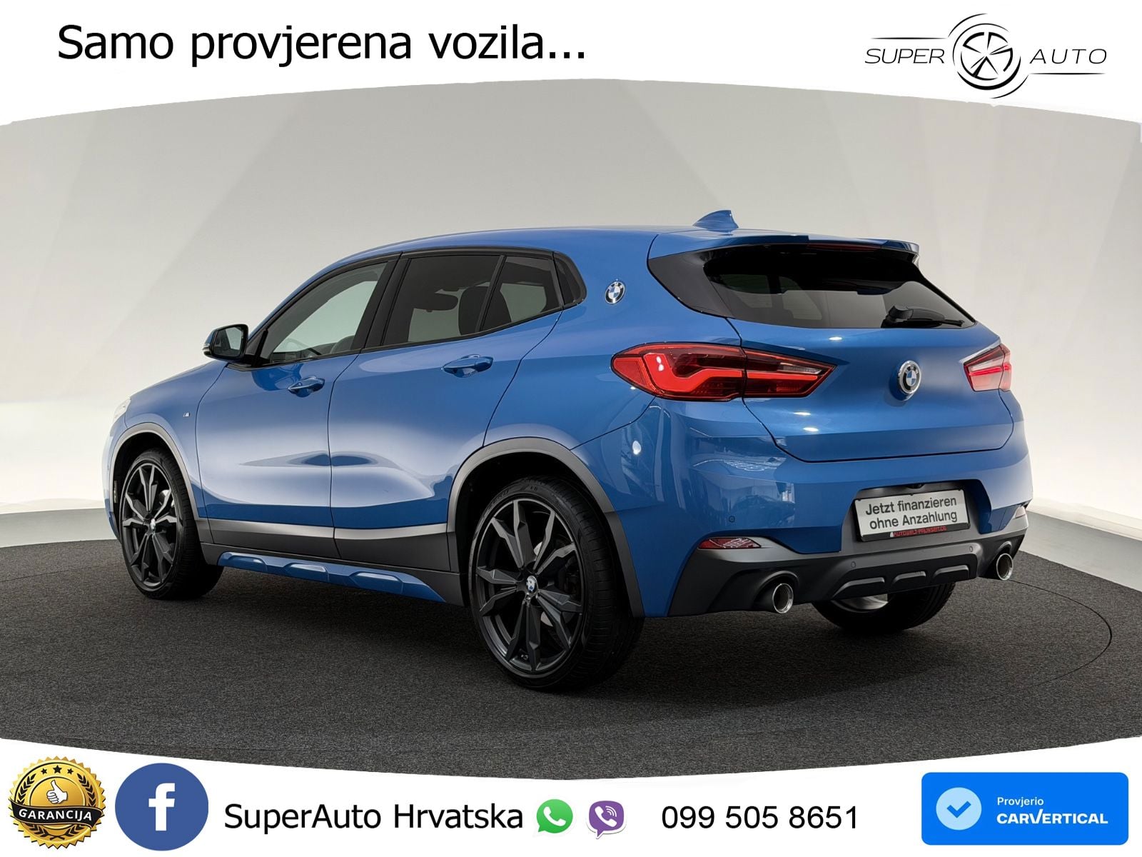 BMW X2 sDrive18d Steptronic M Sport LED+GR SJED+ACC