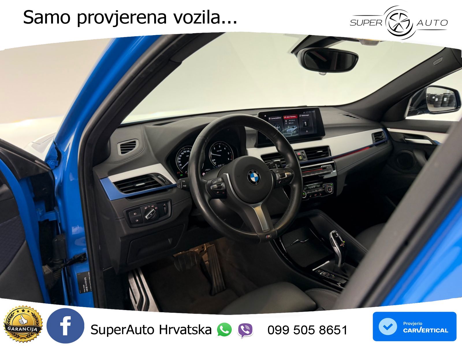 BMW X2 sDrive18d Steptronic M Sport LED+GR SJED+ACC