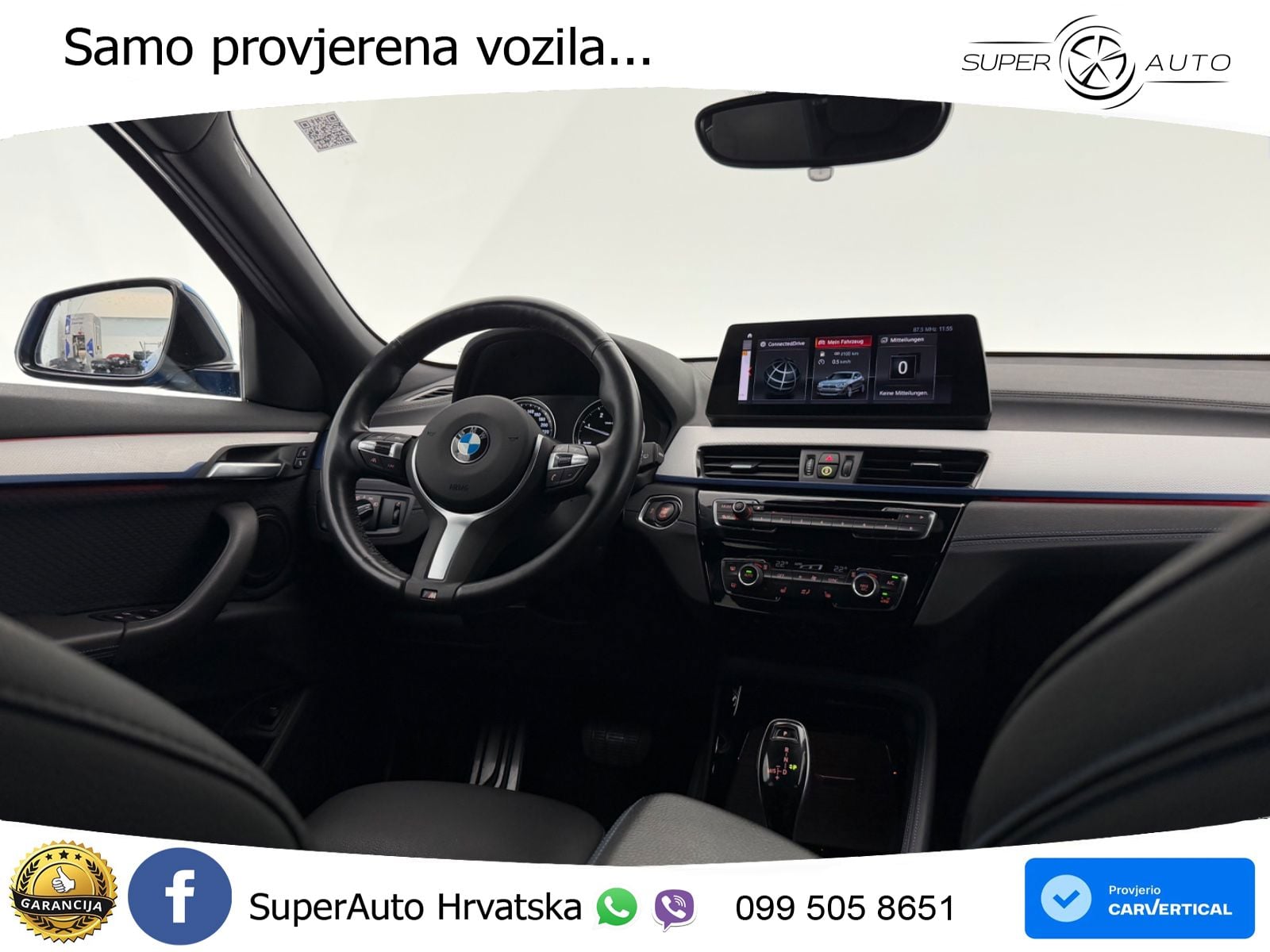 BMW X2 sDrive18d Steptronic M Sport LED+GR SJED+ACC