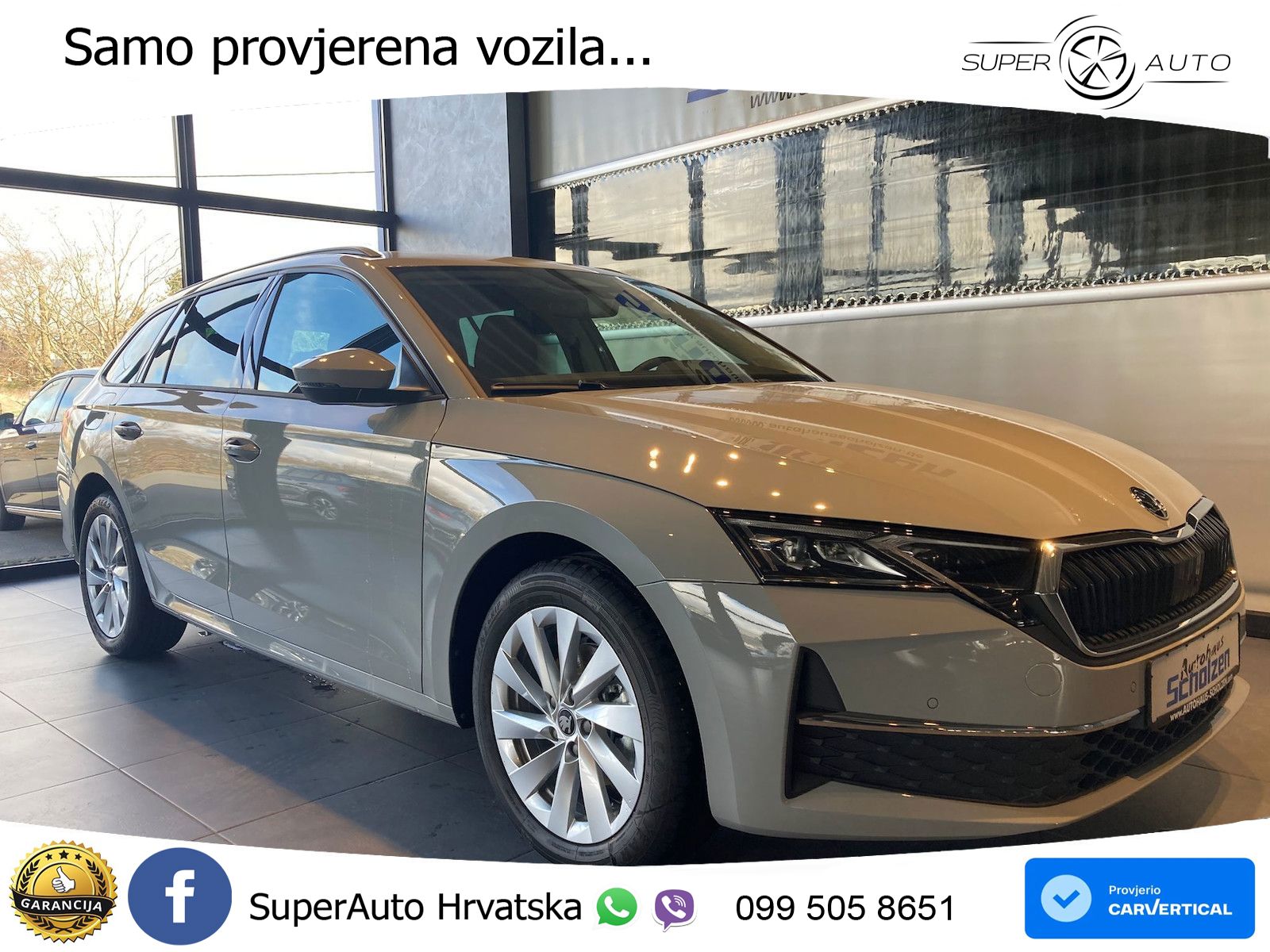 Škoda Octavia Combi 2.0 TDI (150 KS) DSG Selection LED+GR SJED+ACC