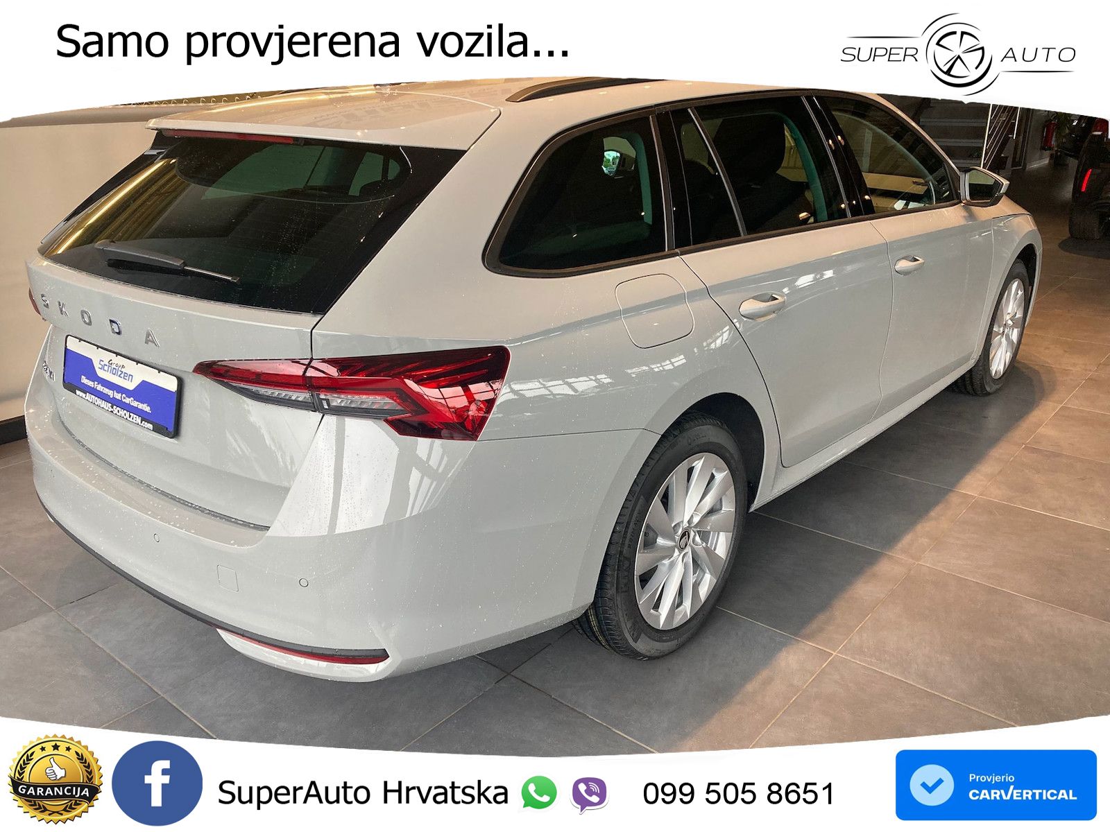 Škoda Octavia Combi 2.0 TDI (150 KS) DSG Selection LED+GR SJED+ACC