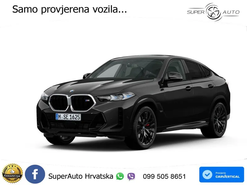 BMW X6 M60i V8 (530 KS) xDrive Steptronic M Sport LED+GR SJED+ACC