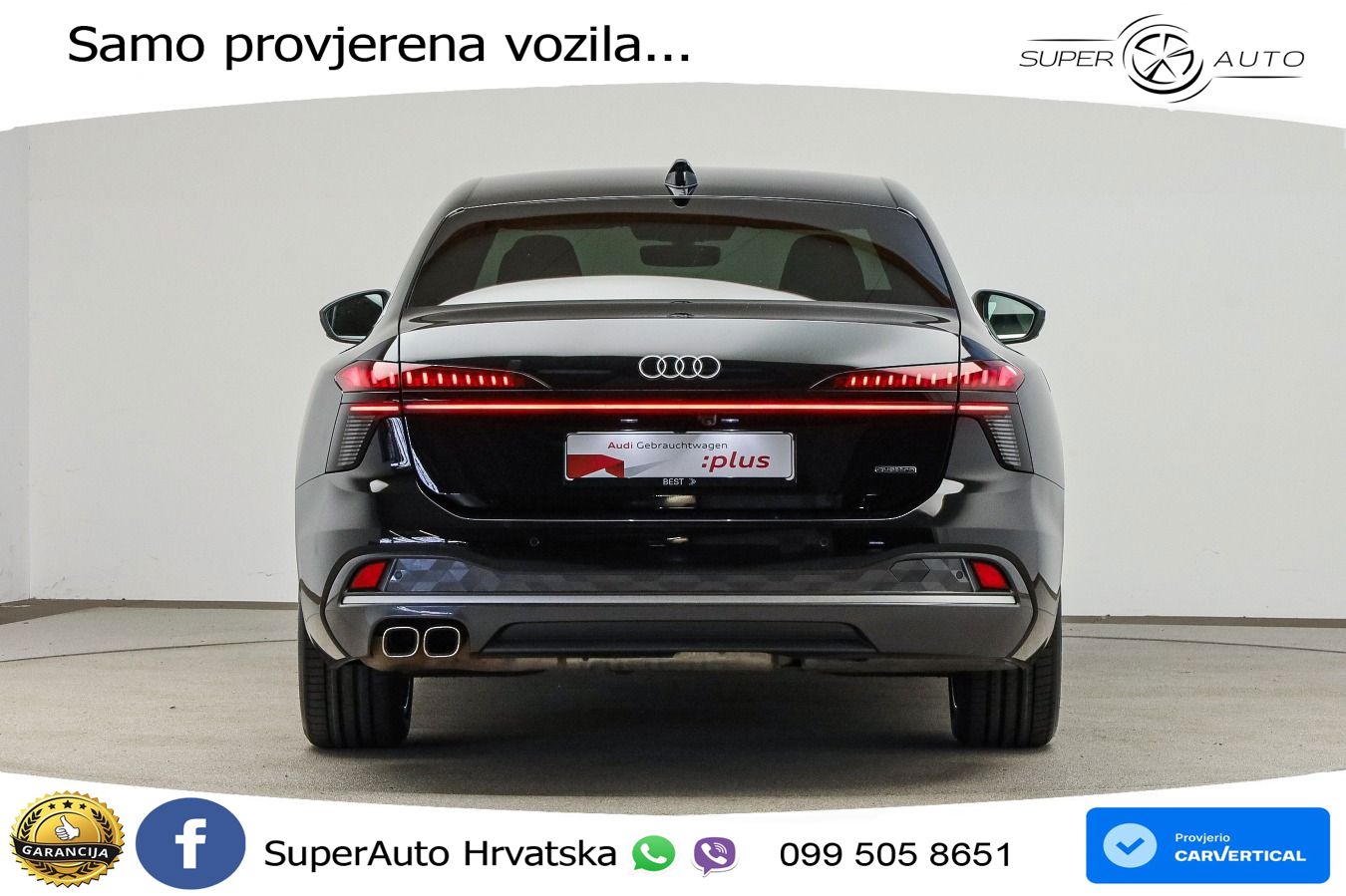 Audi A6 2.0 TDI (204 KS) quattro S tronic LED+GR SJED+ACC