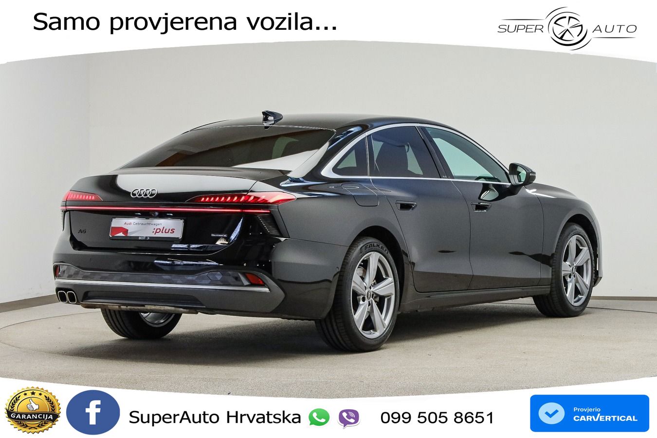 Audi A6 2.0 TDI (204 KS) quattro S tronic LED+GR SJED+ACC