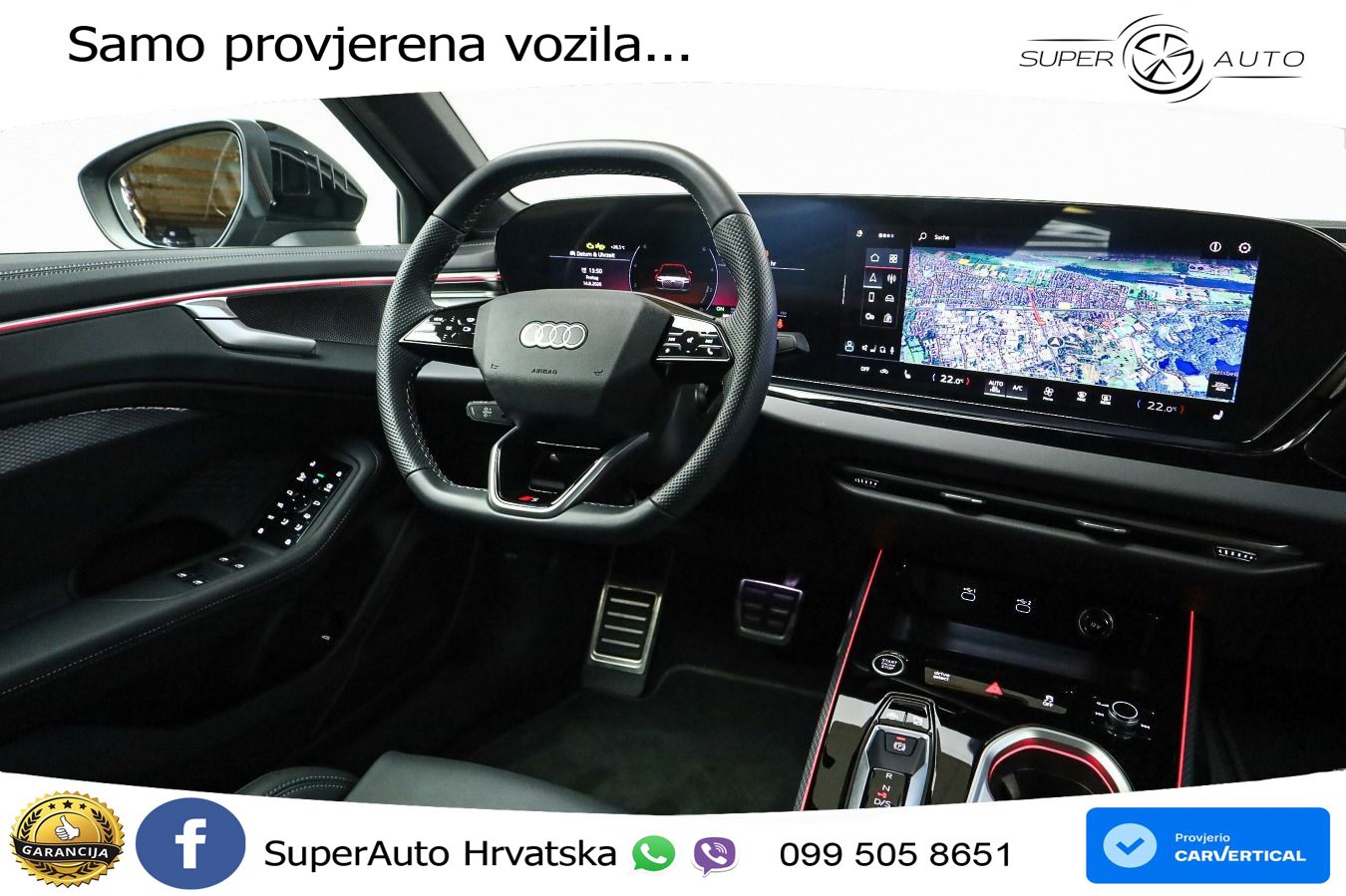 Audi A6 2.0 TDI (204 KS) quattro S tronic LED+GR SJED+ACC
