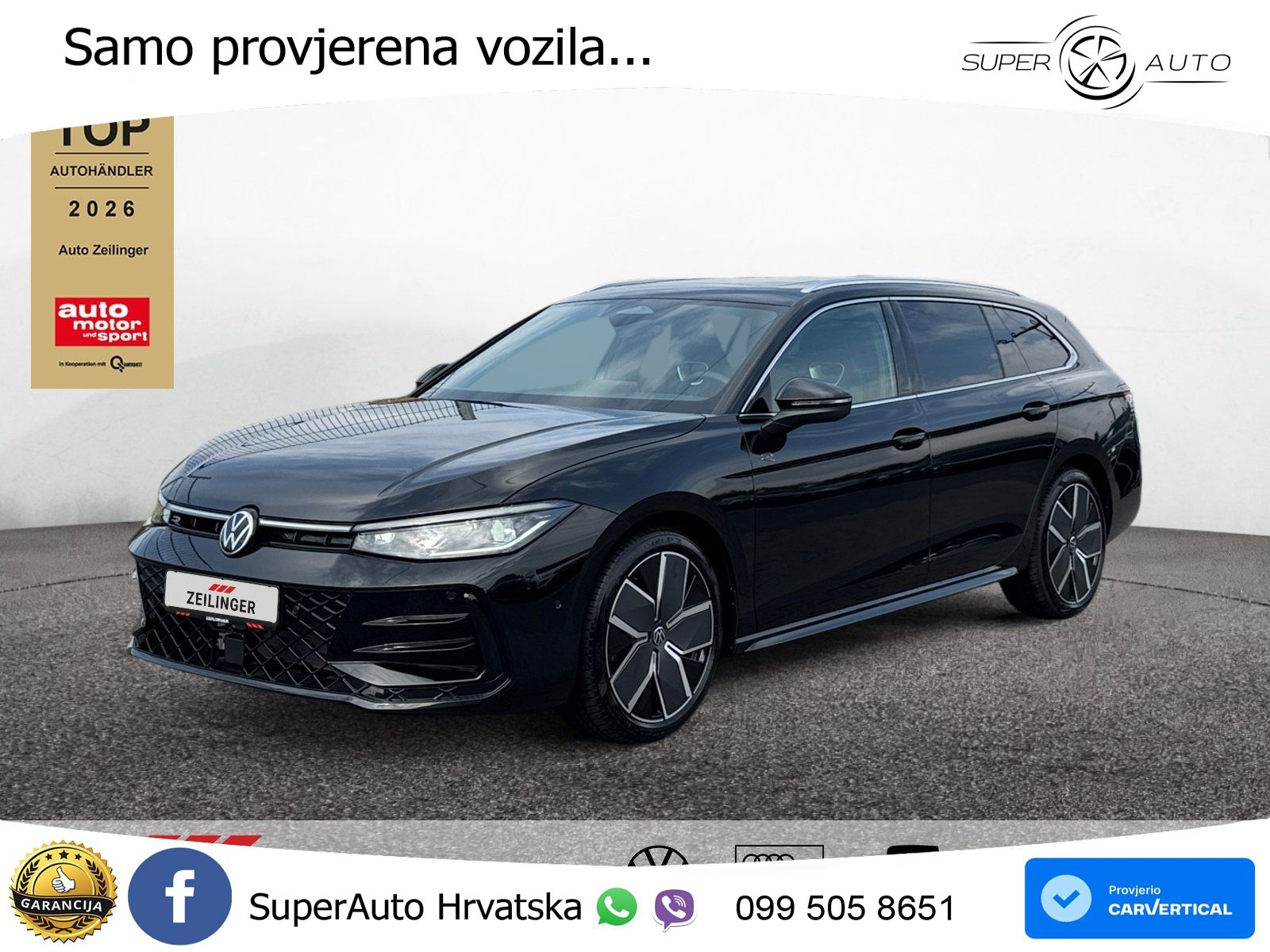Volkswagen Passat Variant 2.0 TDI (193 KS) 4MOTION DSG R-Line LED+GR SJED+ACC
