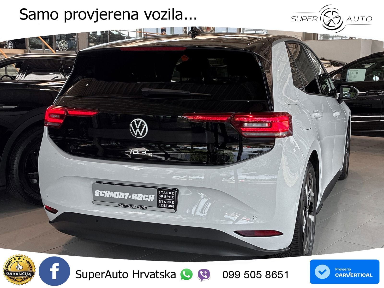 Volkswagen ID.3 Pro 62 kWh (204 KS) LED+GR SJED+ACC