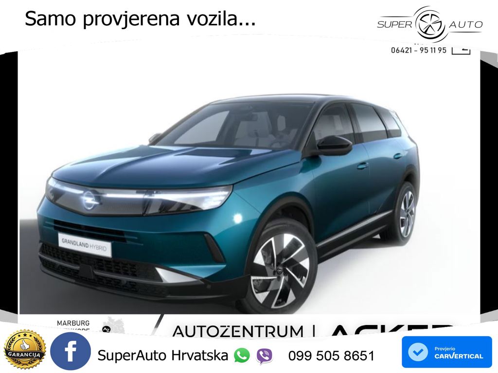 Opel Grandland 1.2 Turbo (145 KS) Hybrid eDCT GS LED+GR SJED+ACC