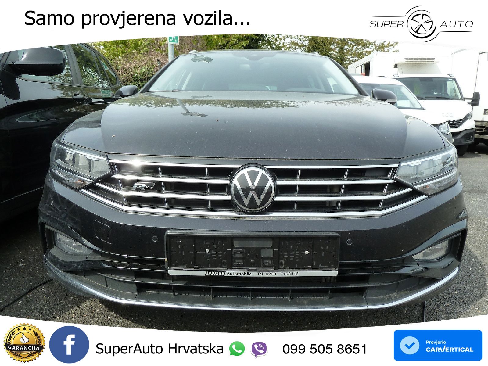 Volkswagen Passat Variant 2.0 TDI (200 KS) DSG R-Line LED+GR SJED+ACC