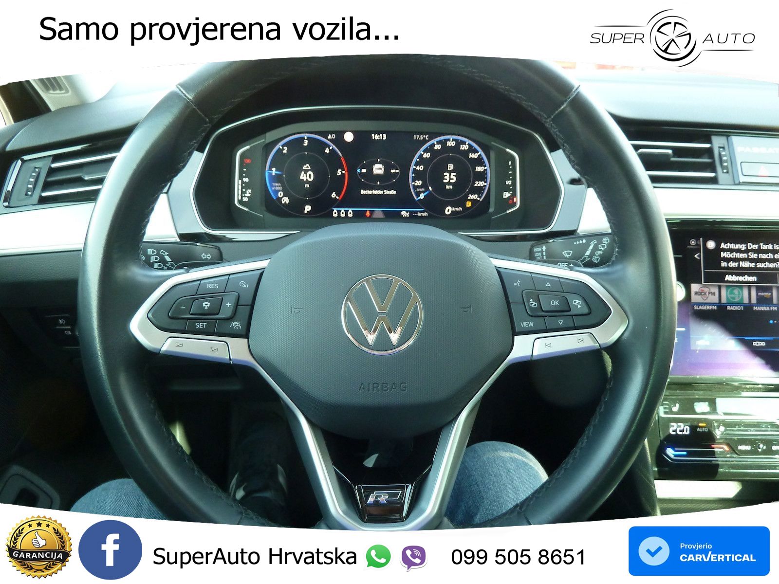 Volkswagen Passat Variant 2.0 TDI (200 KS) DSG R-Line LED+GR SJED+ACC