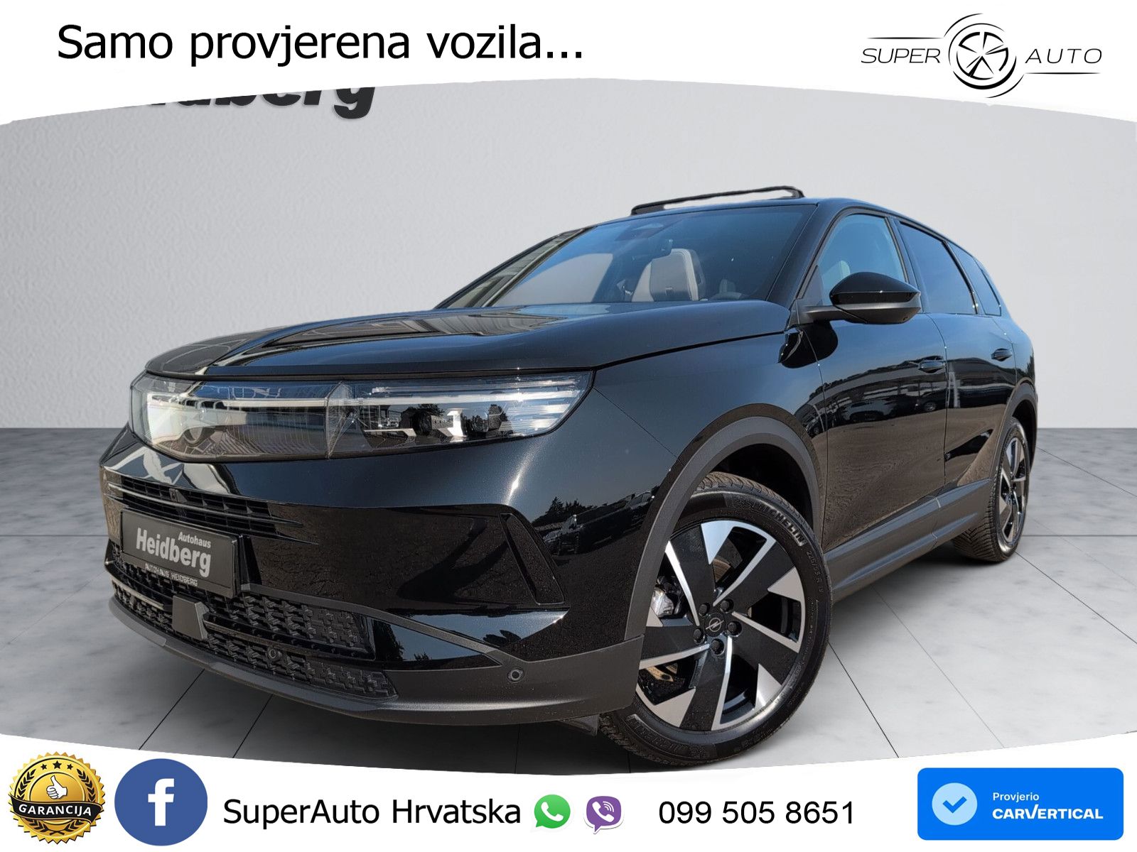 Opel Grandland 1.2 Turbo (145 KS) Hybrid eDCT LED+GR SJED+ACC