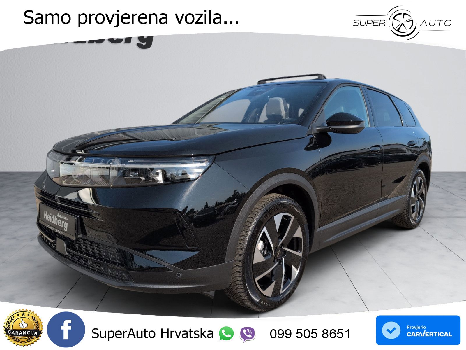 Opel Grandland 1.2 Turbo (145 KS) Hybrid eDCT LED+GR SJED+ACC