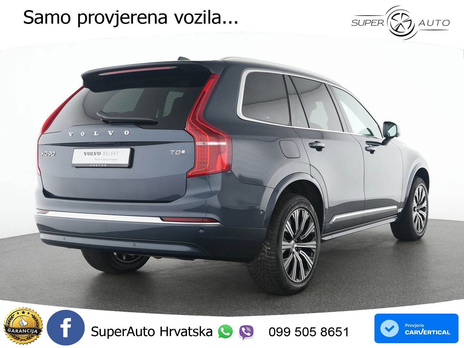Volvo XC90 2.0 T8 AWD Automatic LED+GR SJED+ACC