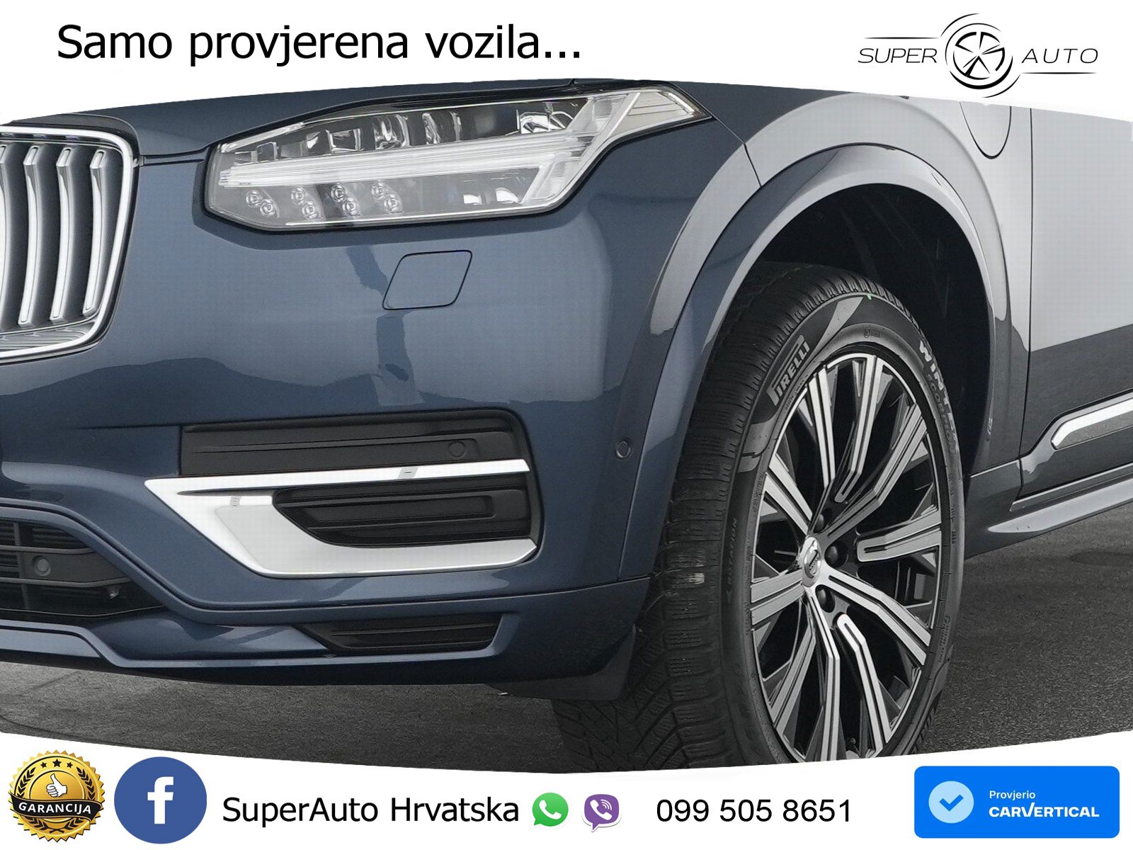 Volvo XC90 2.0 T8 AWD Automatic LED+GR SJED+ACC