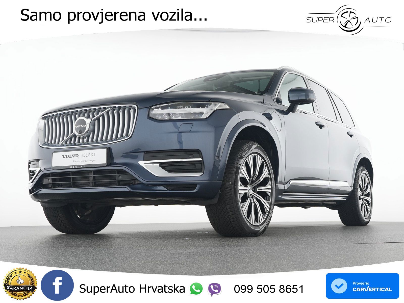 Volvo XC90 2.0 T8 AWD Automatic LED+GR SJED+ACC