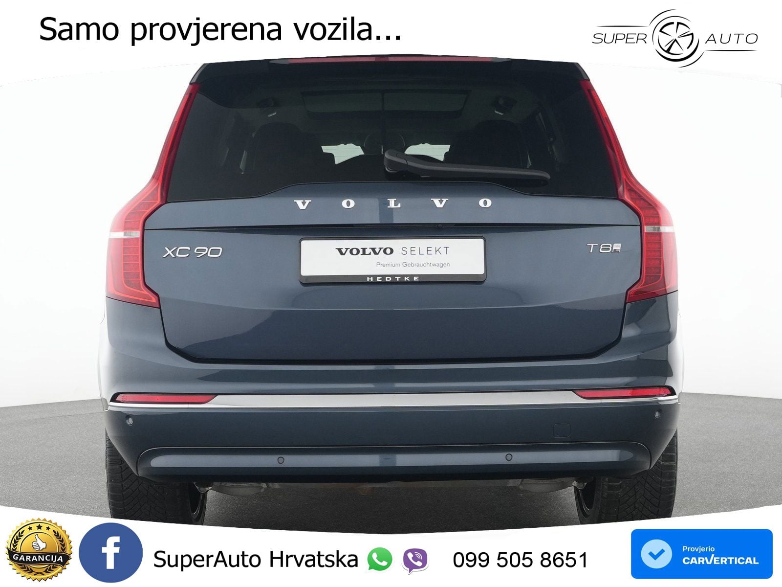 Volvo XC90 2.0 T8 AWD Automatic LED+GR SJED+ACC