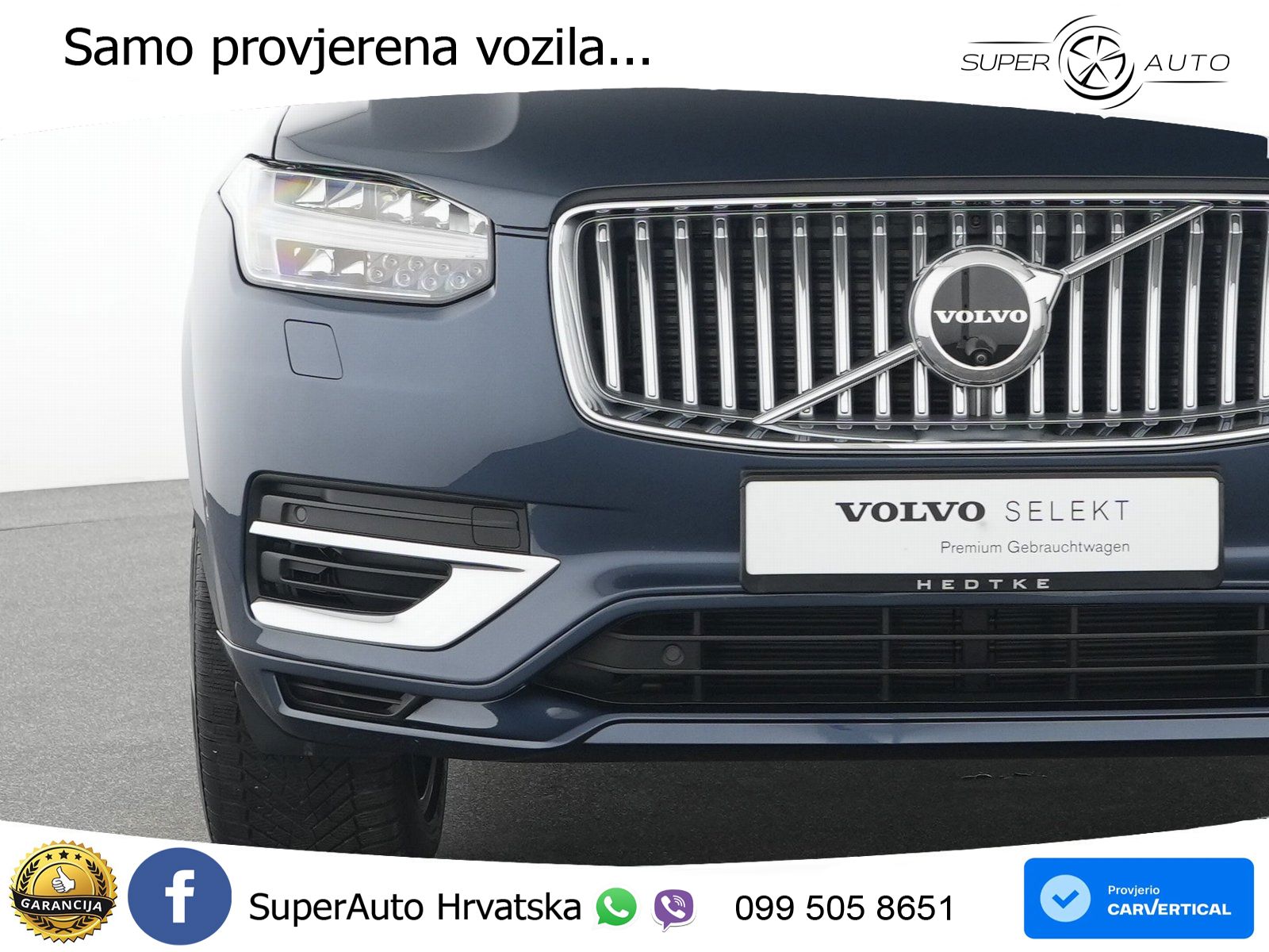 Volvo XC90 2.0 T8 AWD Automatic LED+GR SJED+ACC