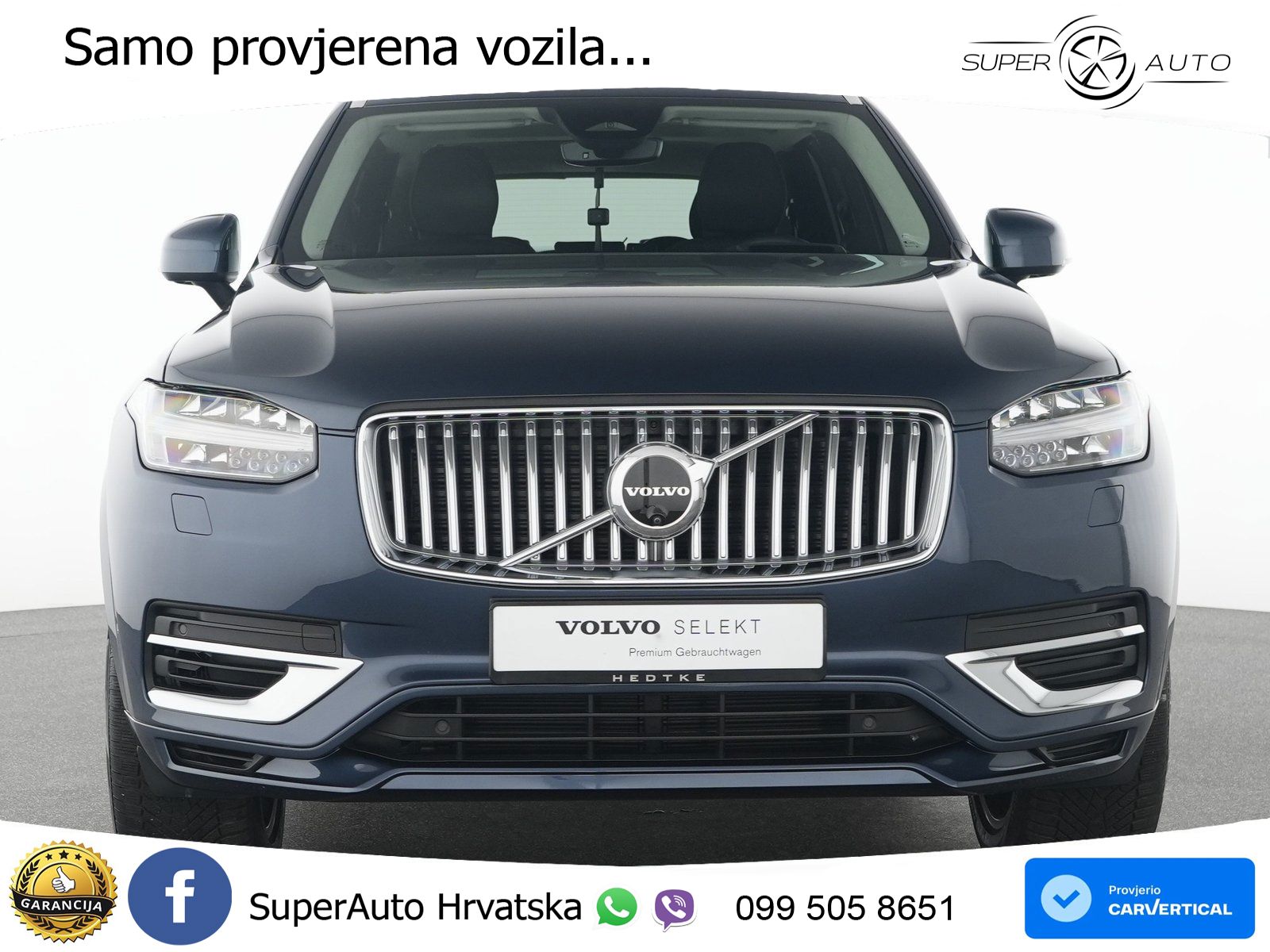 Volvo XC90 2.0 T8 AWD Automatic LED+GR SJED+ACC