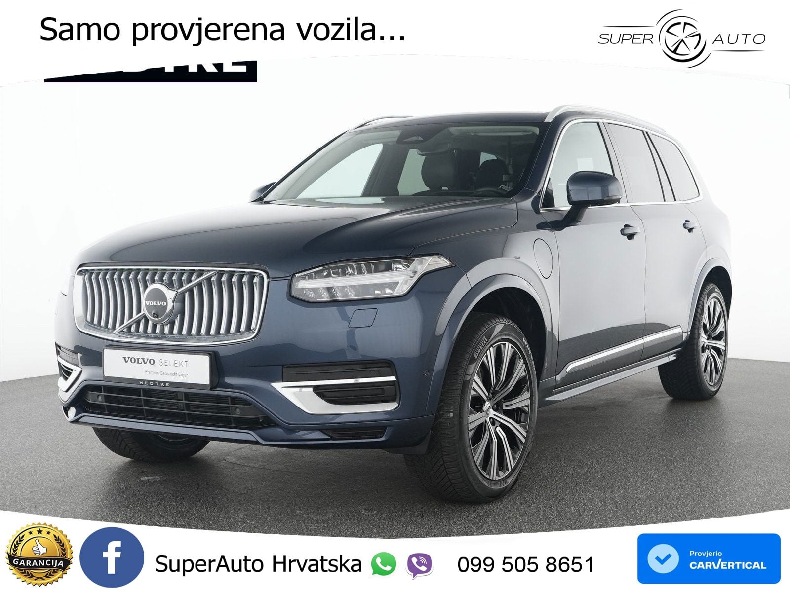 Volvo XC90 2.0 T8 AWD Automatic LED+GR SJED+ACC