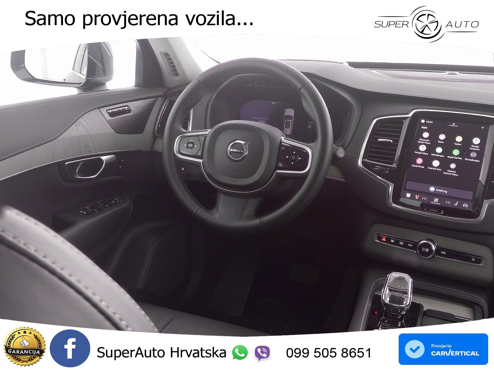 Volvo XC90 2.0 T8 AWD Automatic LED+GR SJED+ACC