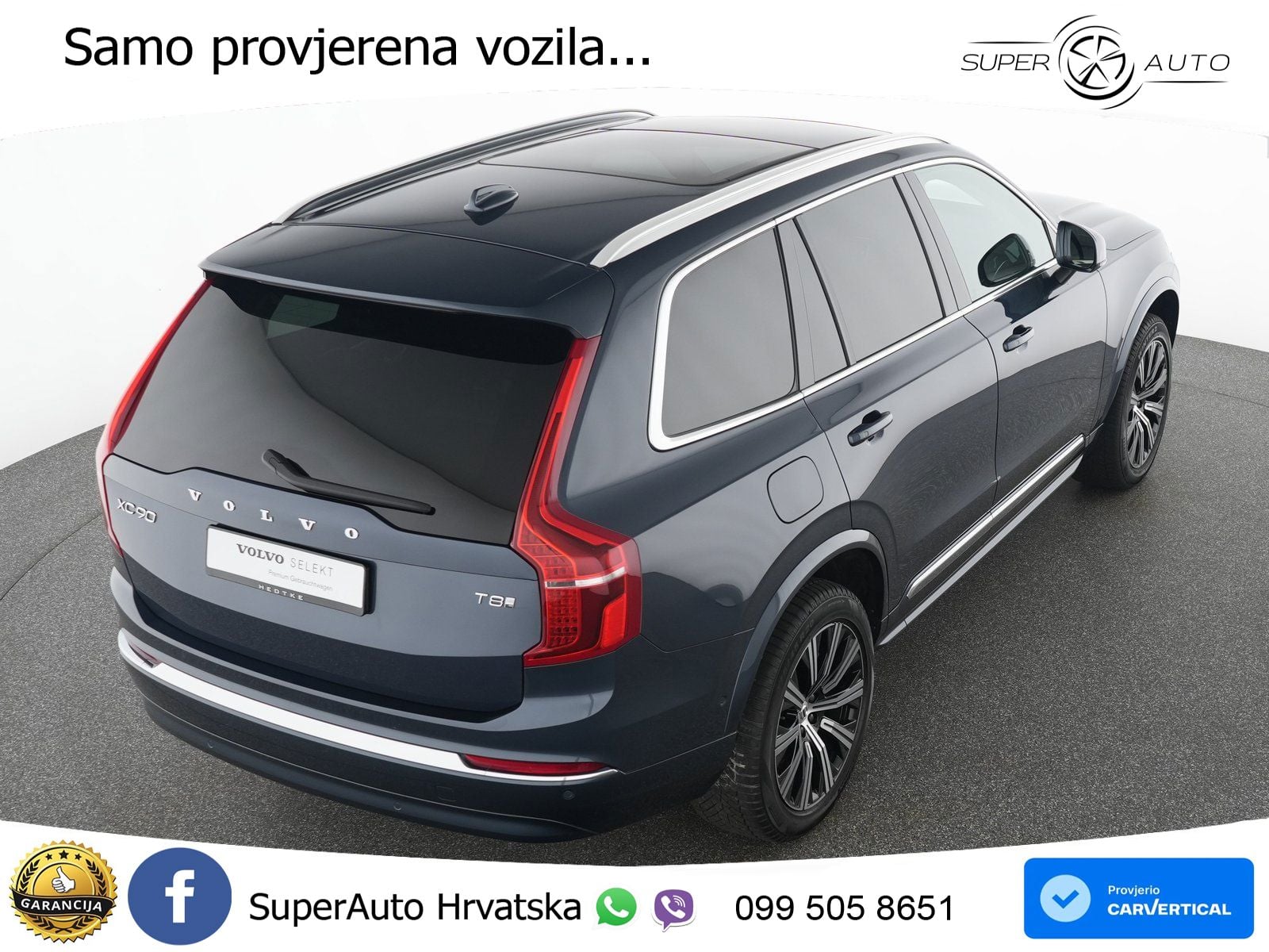 Volvo XC90 2.0 T8 AWD Automatic LED+GR SJED+ACC