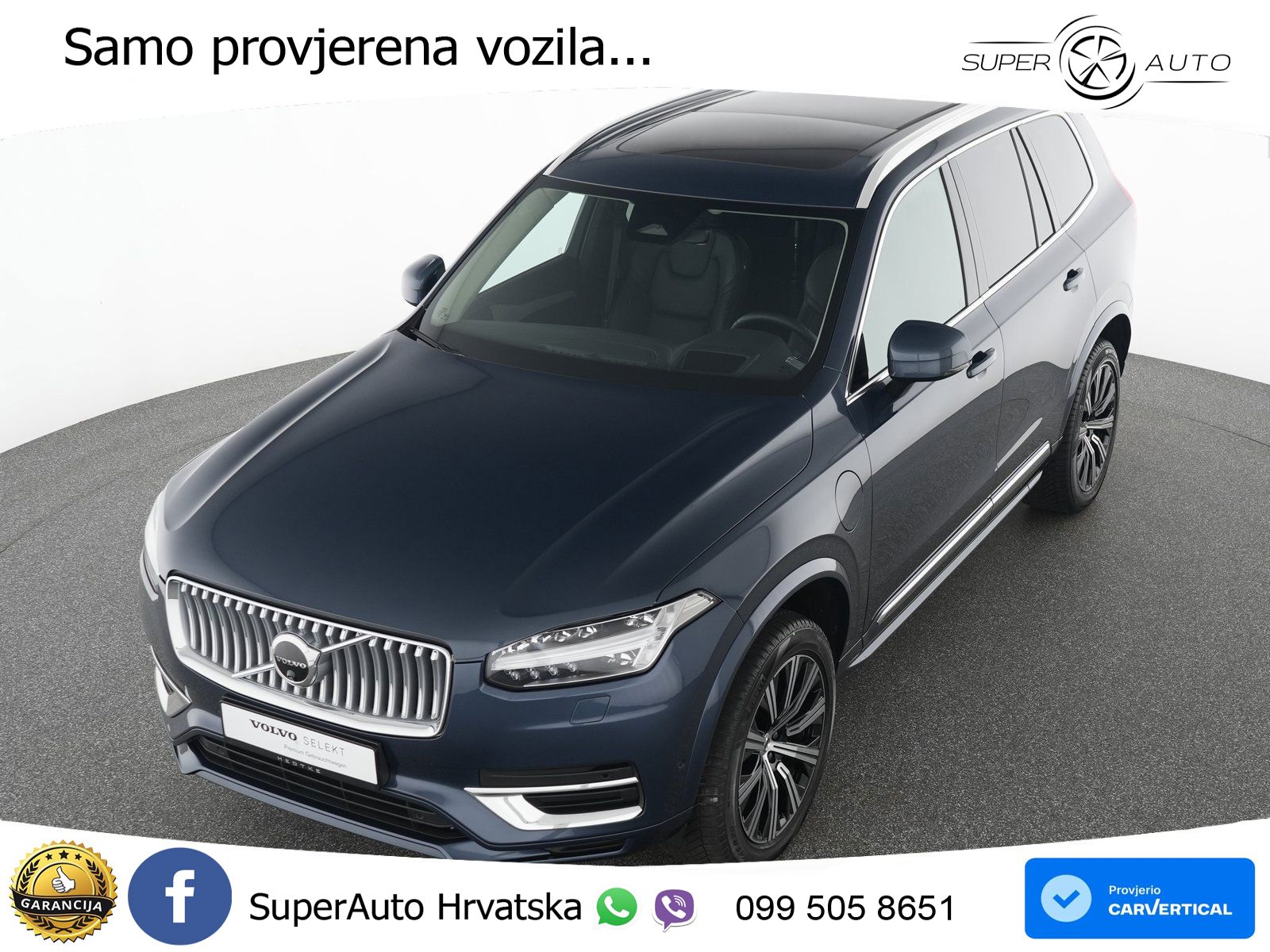 Volvo XC90 2.0 T8 AWD Automatic LED+GR SJED+ACC