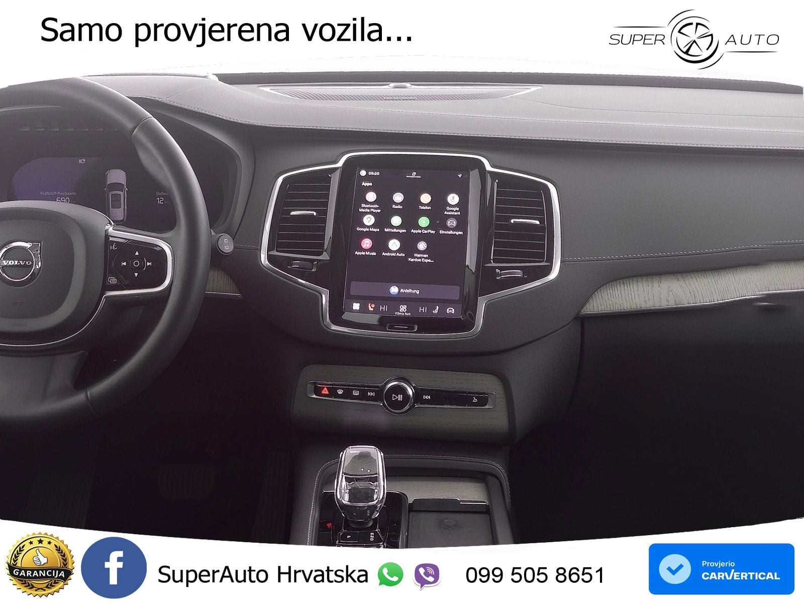 Volvo XC90 2.0 T8 AWD Automatic LED+GR SJED+ACC