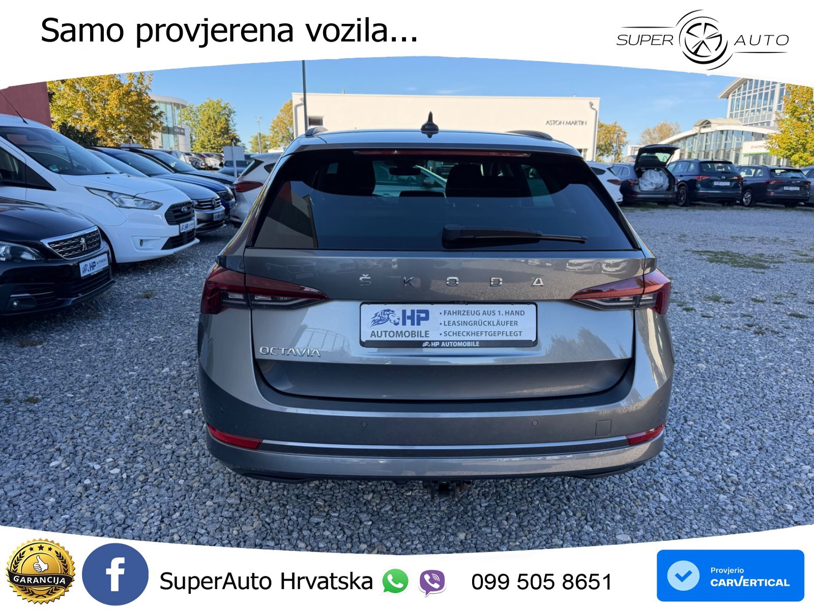 Škoda Octavia Combi 2.0 TDI (150 KS) DSG LED+GR SJED+ACC