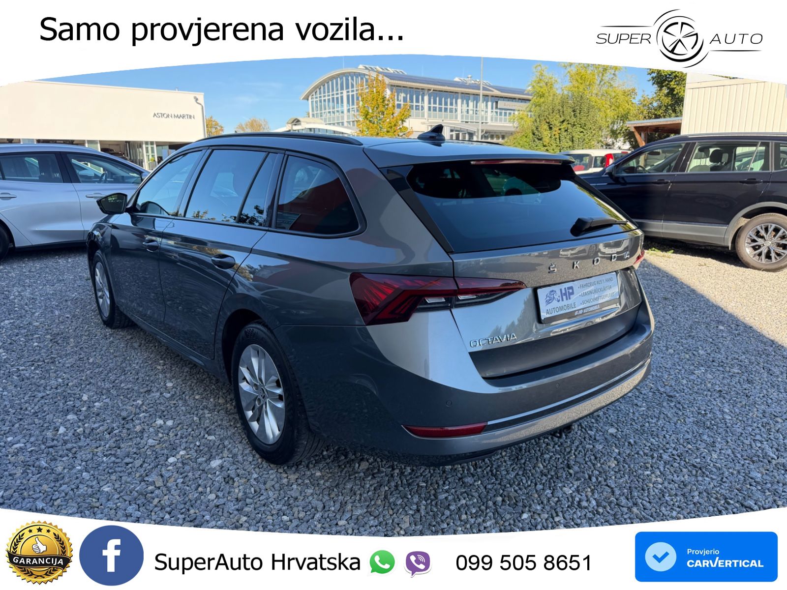 Škoda Octavia Combi 2.0 TDI (150 KS) DSG LED+GR SJED+ACC