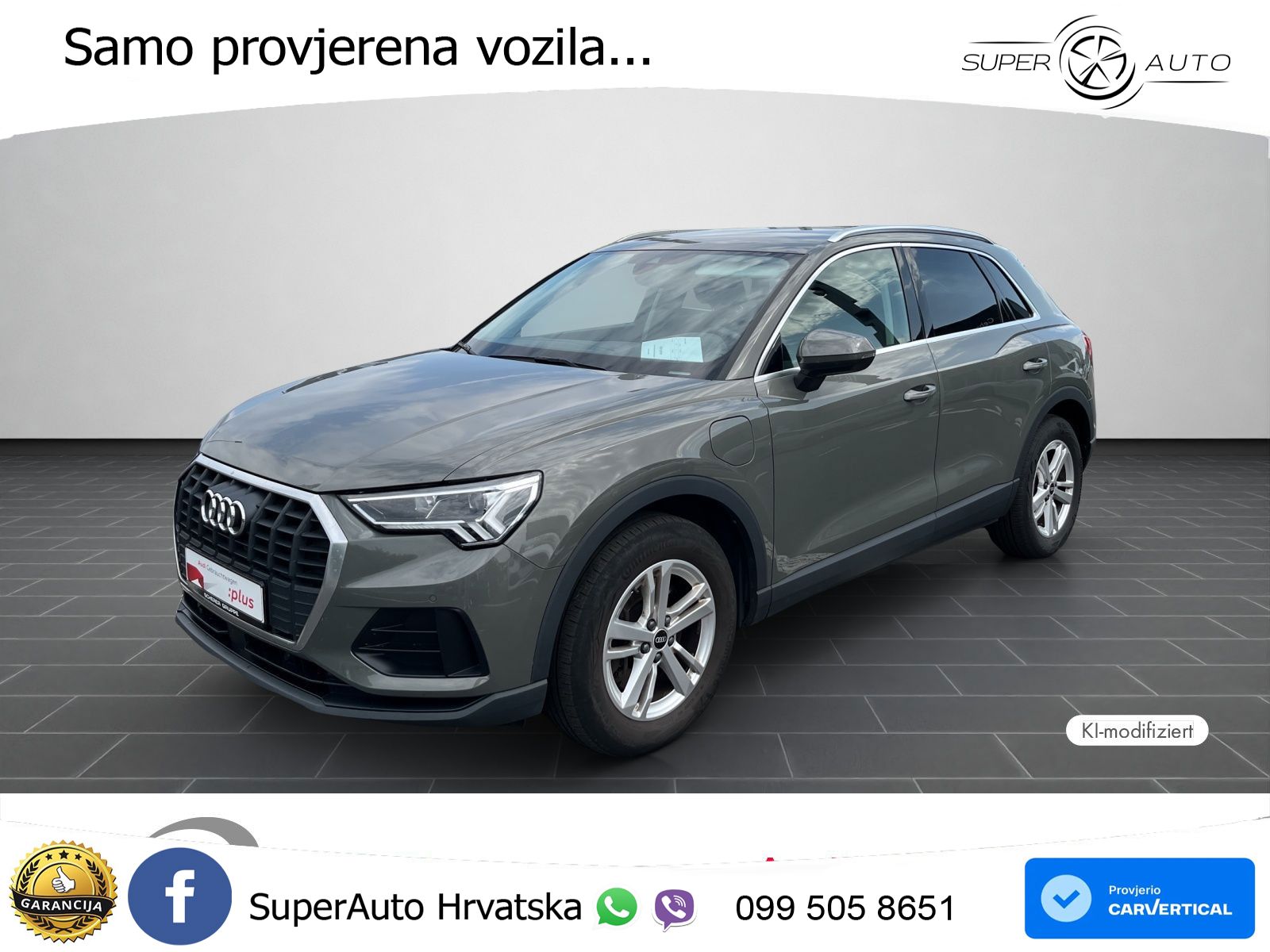 Audi Q3 45 TFSIe (245 KS) S tronic LED+GR SJED+ACC