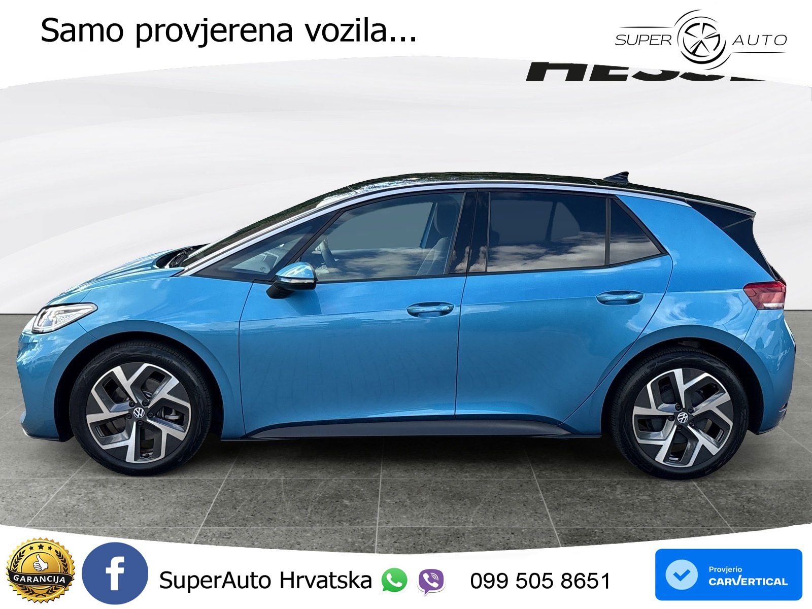 Volkswagen ID.3 Pro 62 kWh (204 KS) LED+GR SJED+ACC