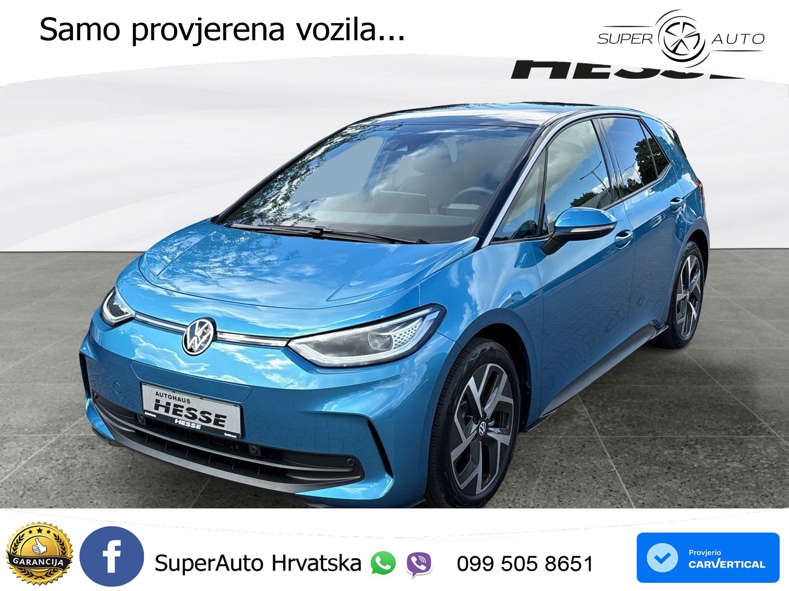 Volkswagen ID.3 Pro 62 kWh (204 KS) LED+GR SJED+ACC